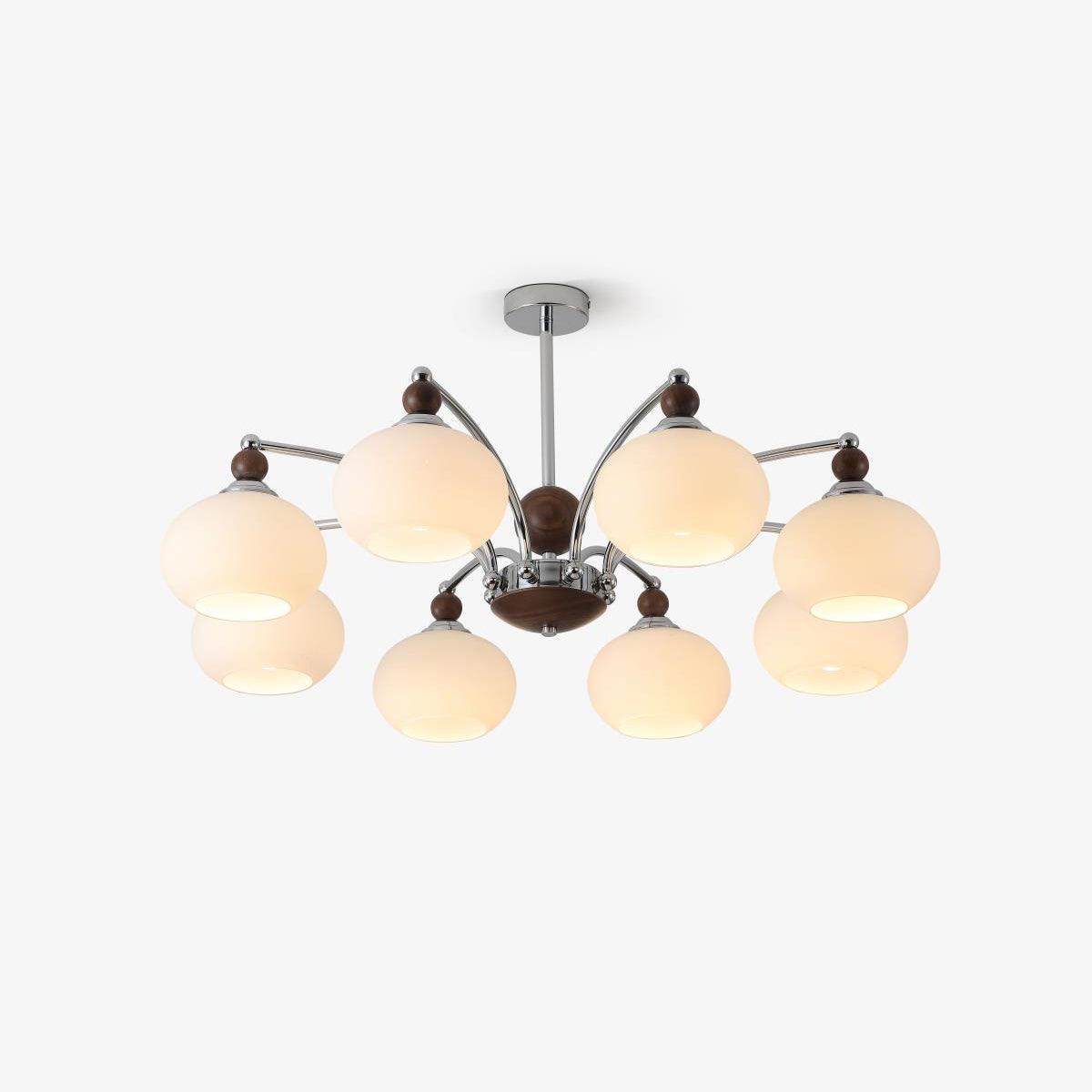 Noir Larenta Chandelier - Lumpaz