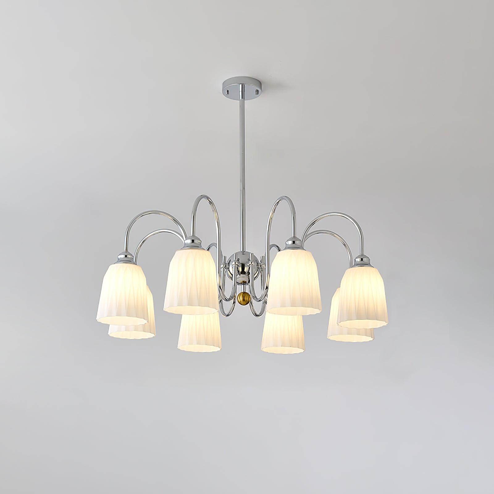 Bauhaus Pleated Chandelier - Lumpaz