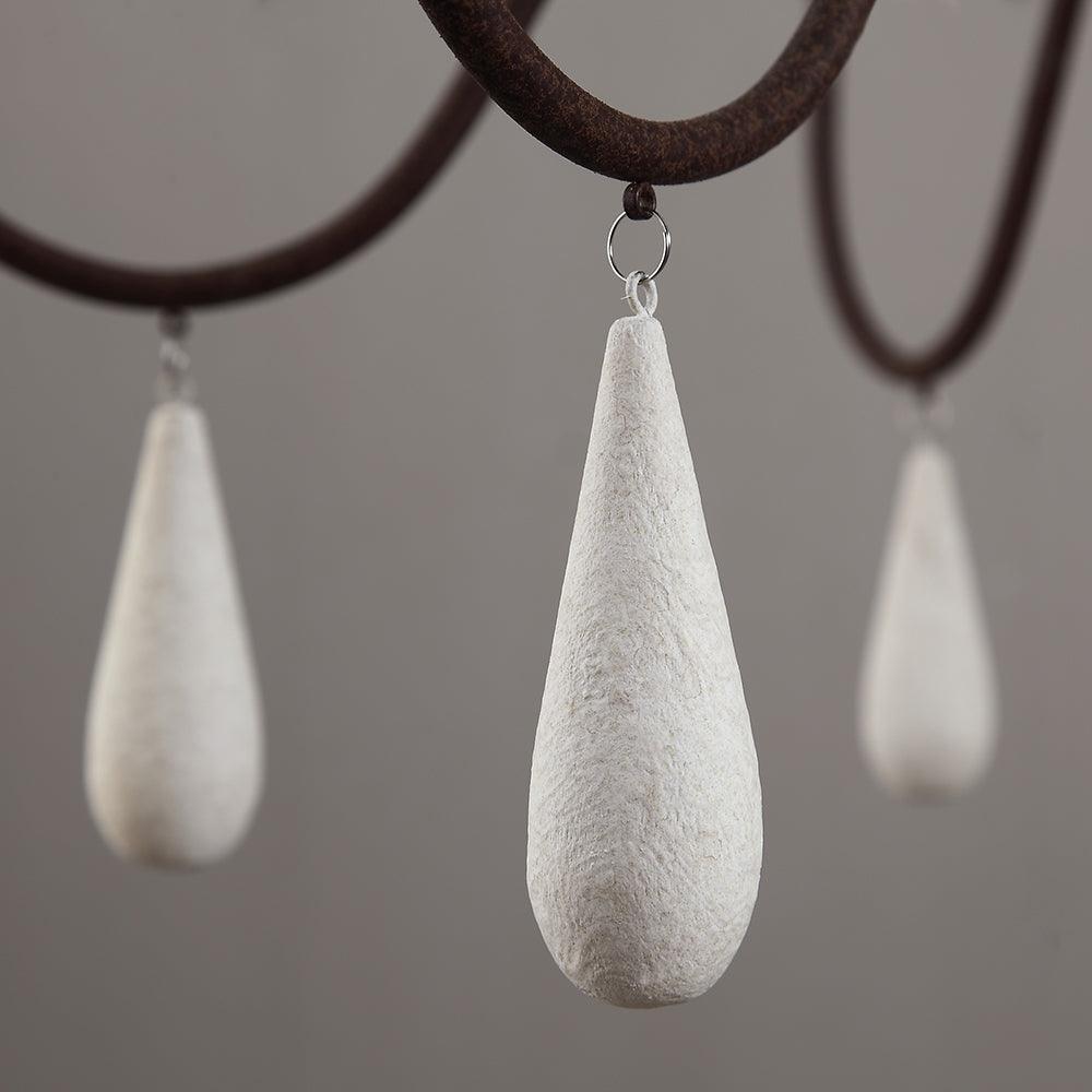 Candle Style Beaded Chandelier - Lumpaz