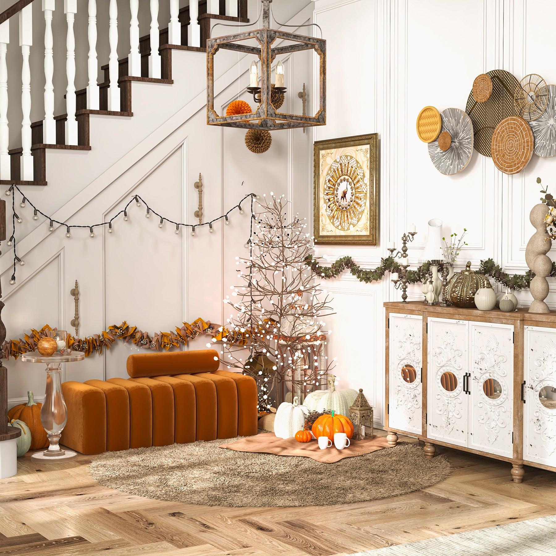 Boho Rustic Cube Chandelier - Lumpaz