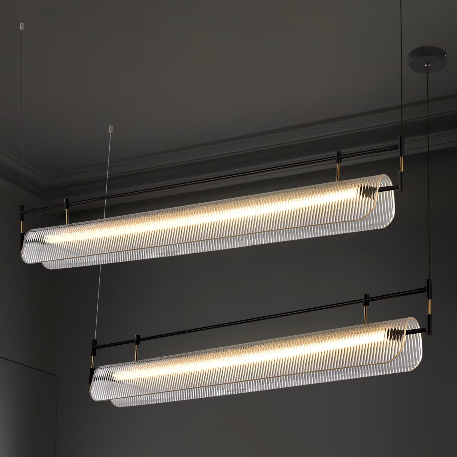 Linear Strip Chandelier - Lumpaz