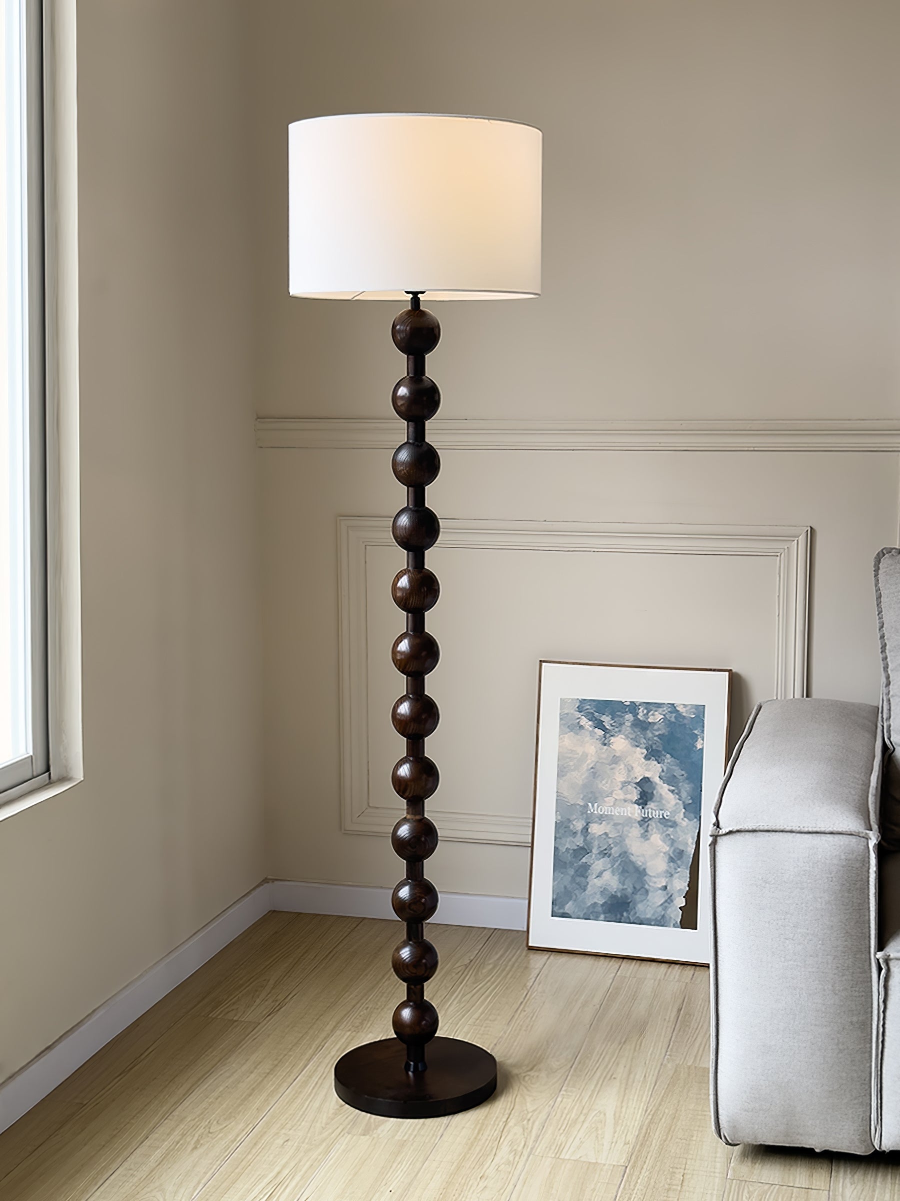 Hugo Barbell Floor Lamp - Lumpaz