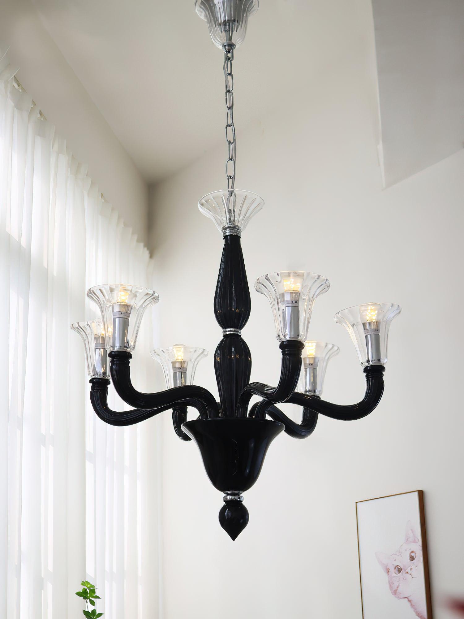 Murano Candle Chandelier - Lumpaz