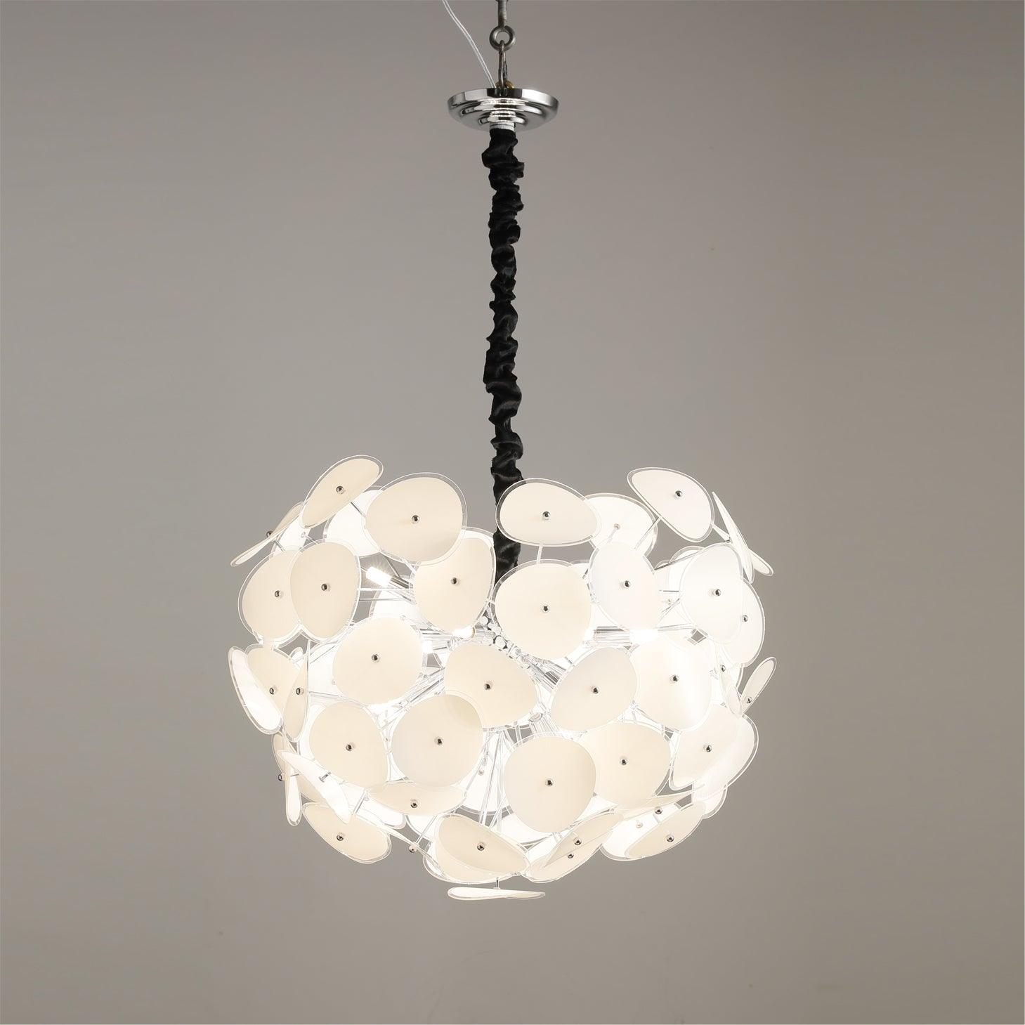 Poppy Glass Chandelier - Lumpaz