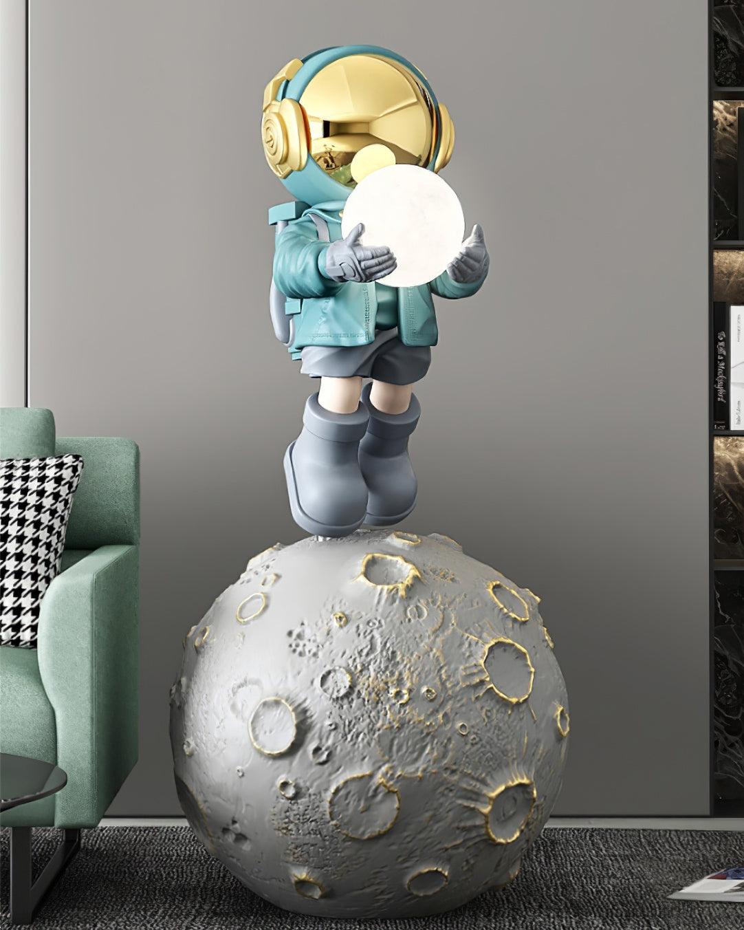 Diver Astronaut Built-in Battery Floor Lamp - Lumpaz