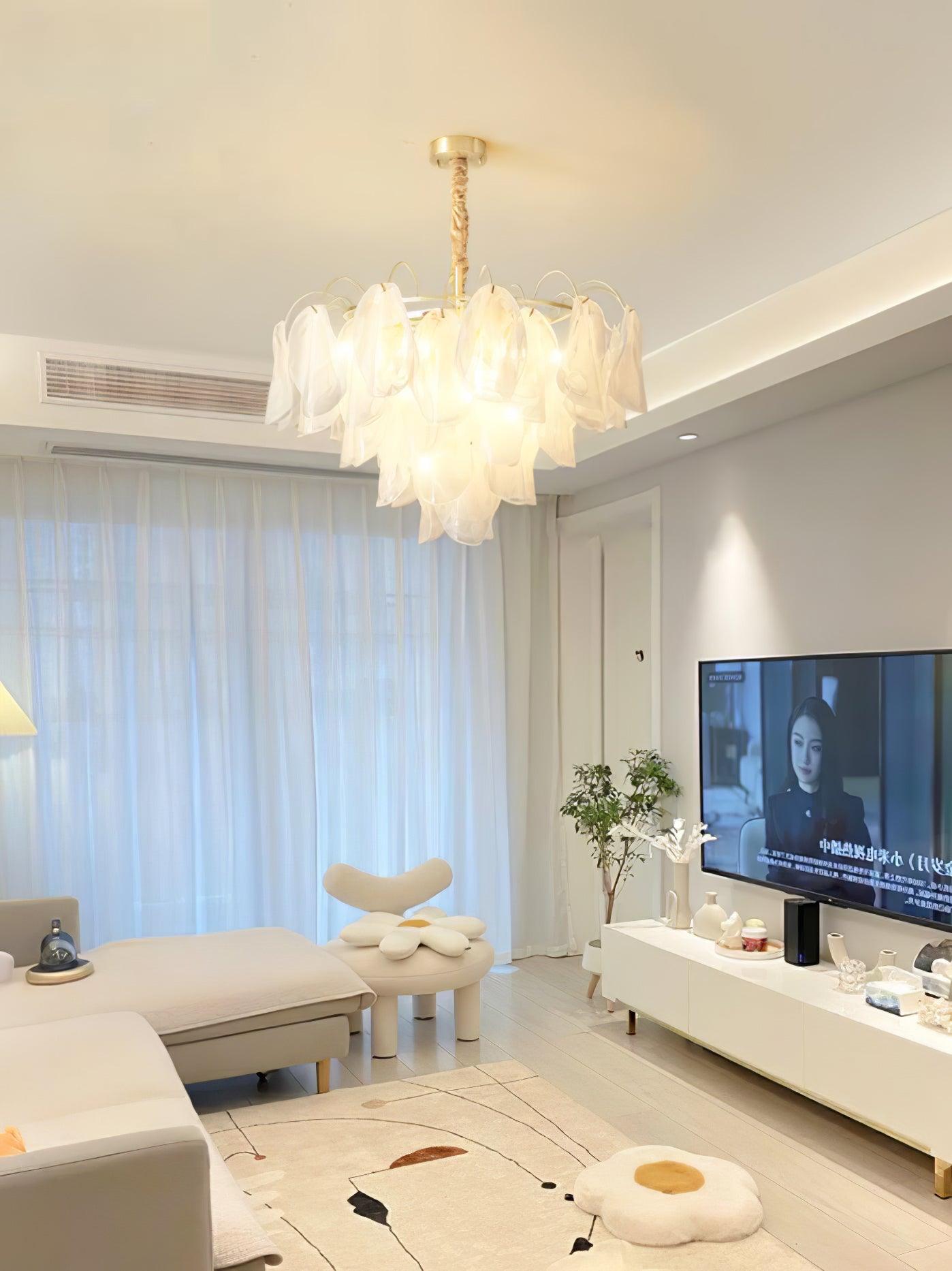 Multi Tier Cloud Glass Pendant Light - Lumpaz