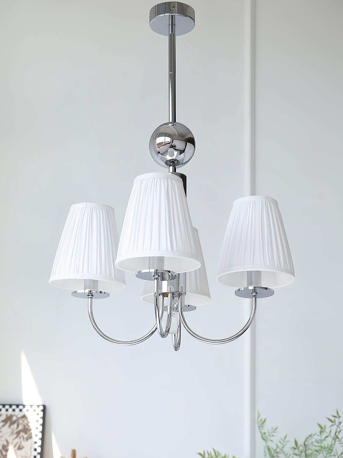 Simplicity Chrome Chandelier - Lumpaz
