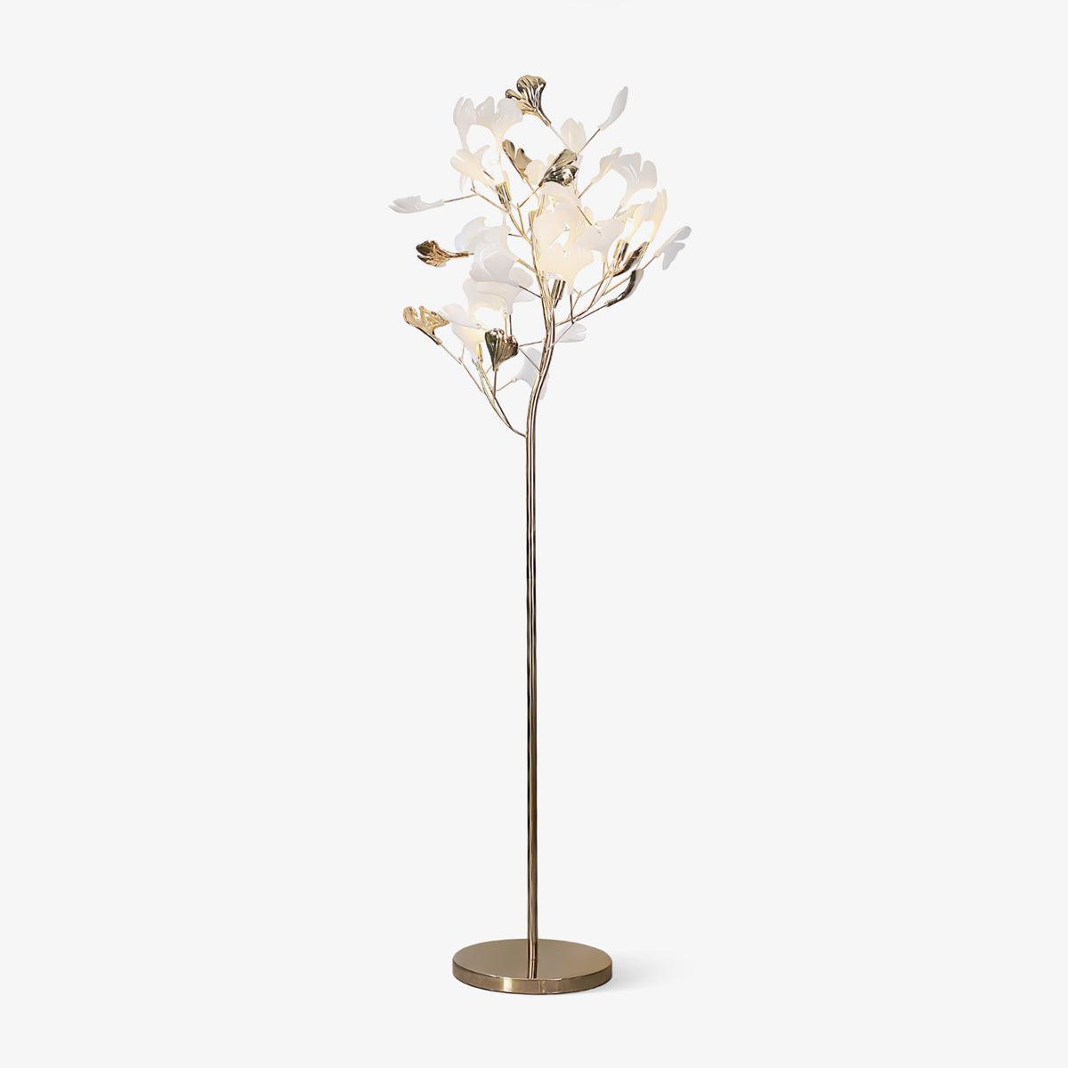 Gingko Leaf Floor Lamp - Lumpaz