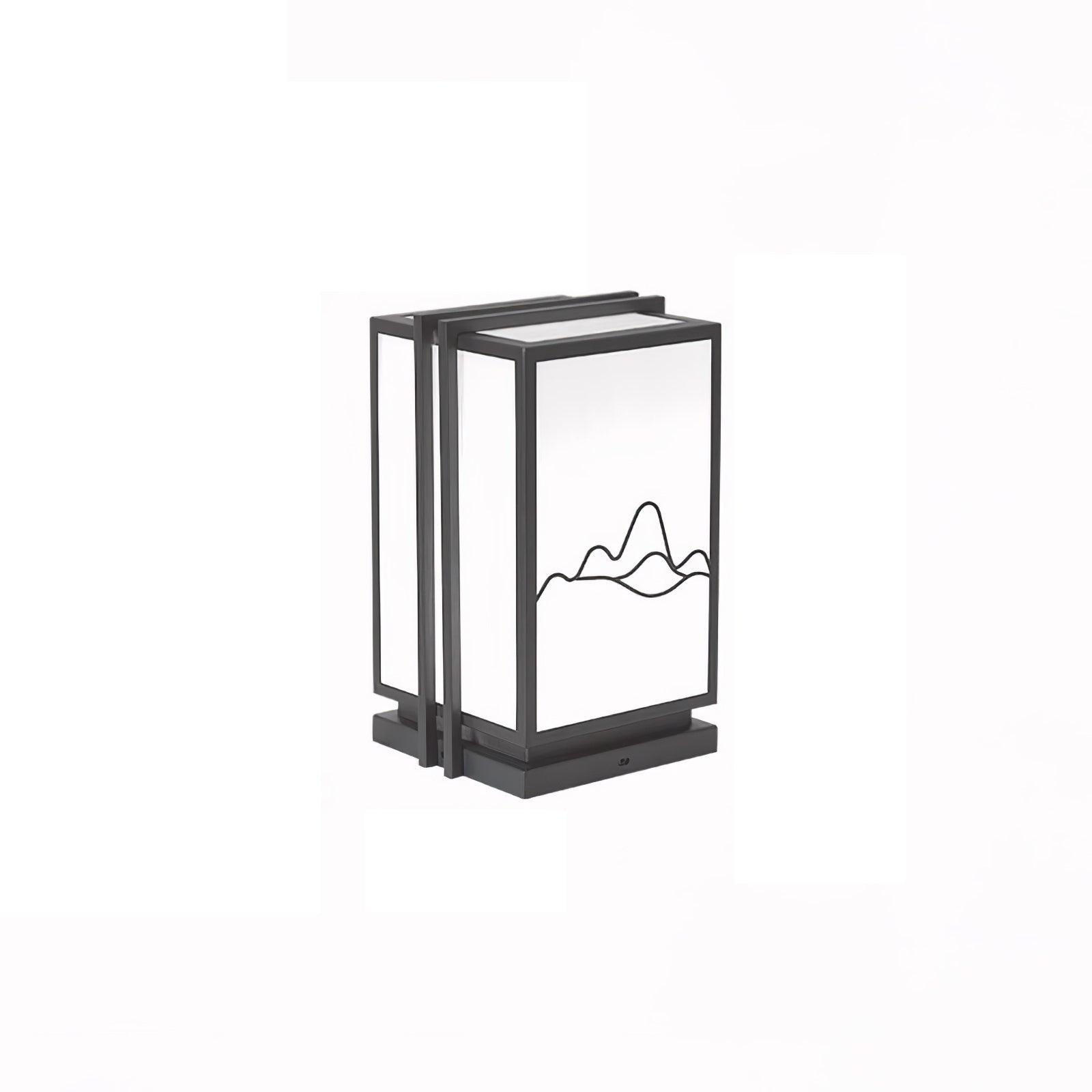 Mountain Outdoor Post Light - Lumpaz