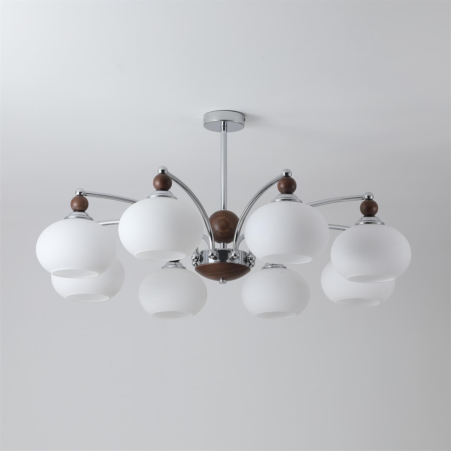 Noir Larenta Chandelier - Lumpaz