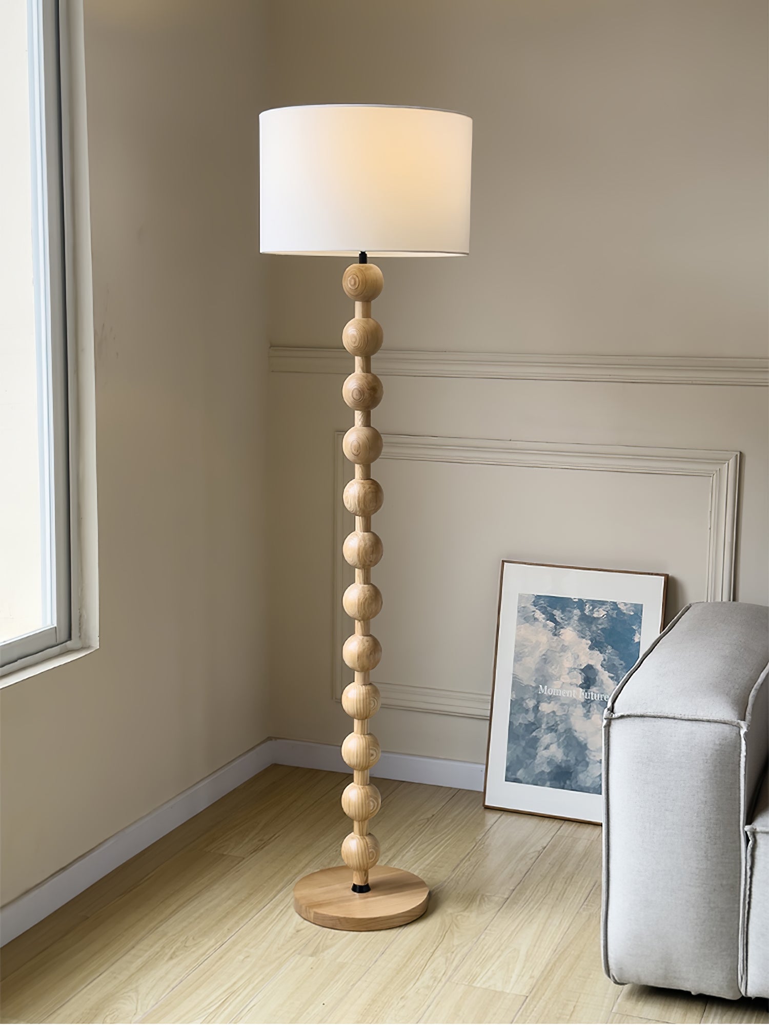 Hugo Barbell Floor Lamp - Lumpaz