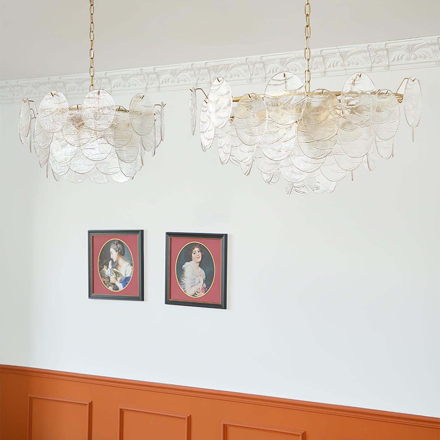 Victorian Disc Chandelier - Lumpaz