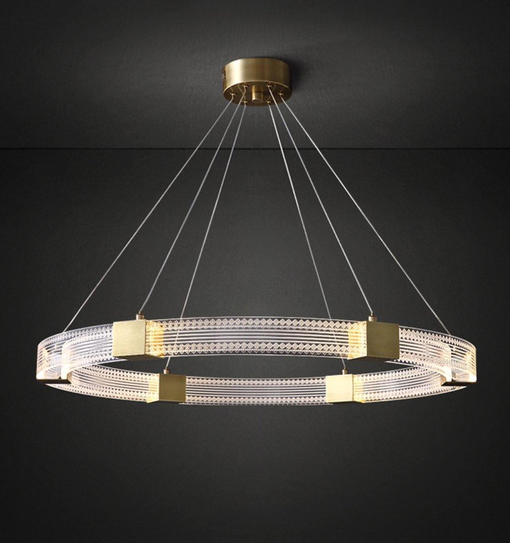 Parallel Ring LED Chandelier - Lumpaz