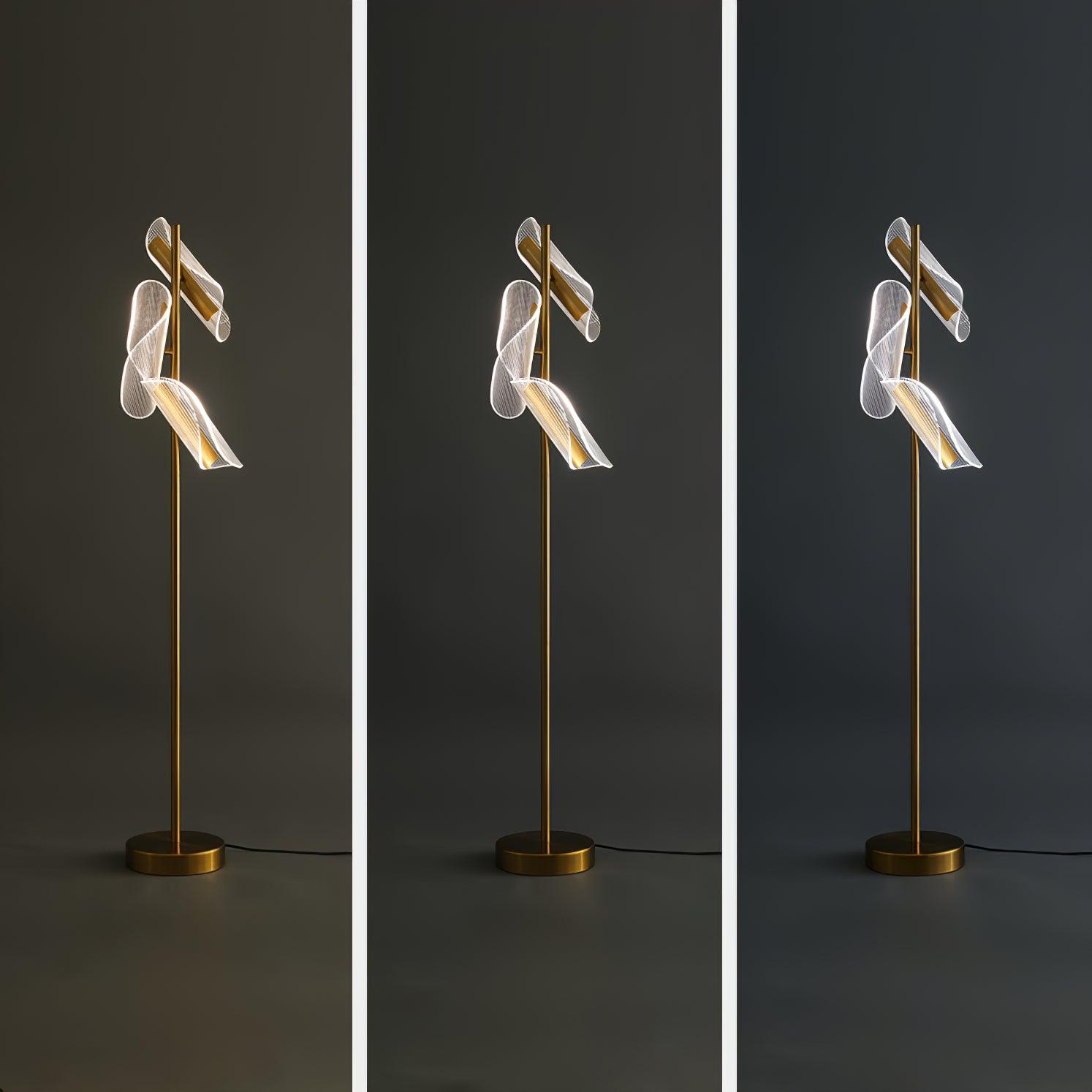 Flame Floor Lamp - Lumpaz