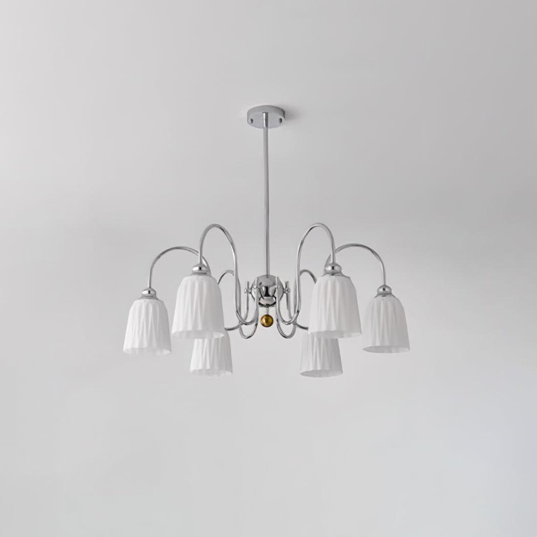 Bauhaus Pleated Chandelier - Lumpaz
