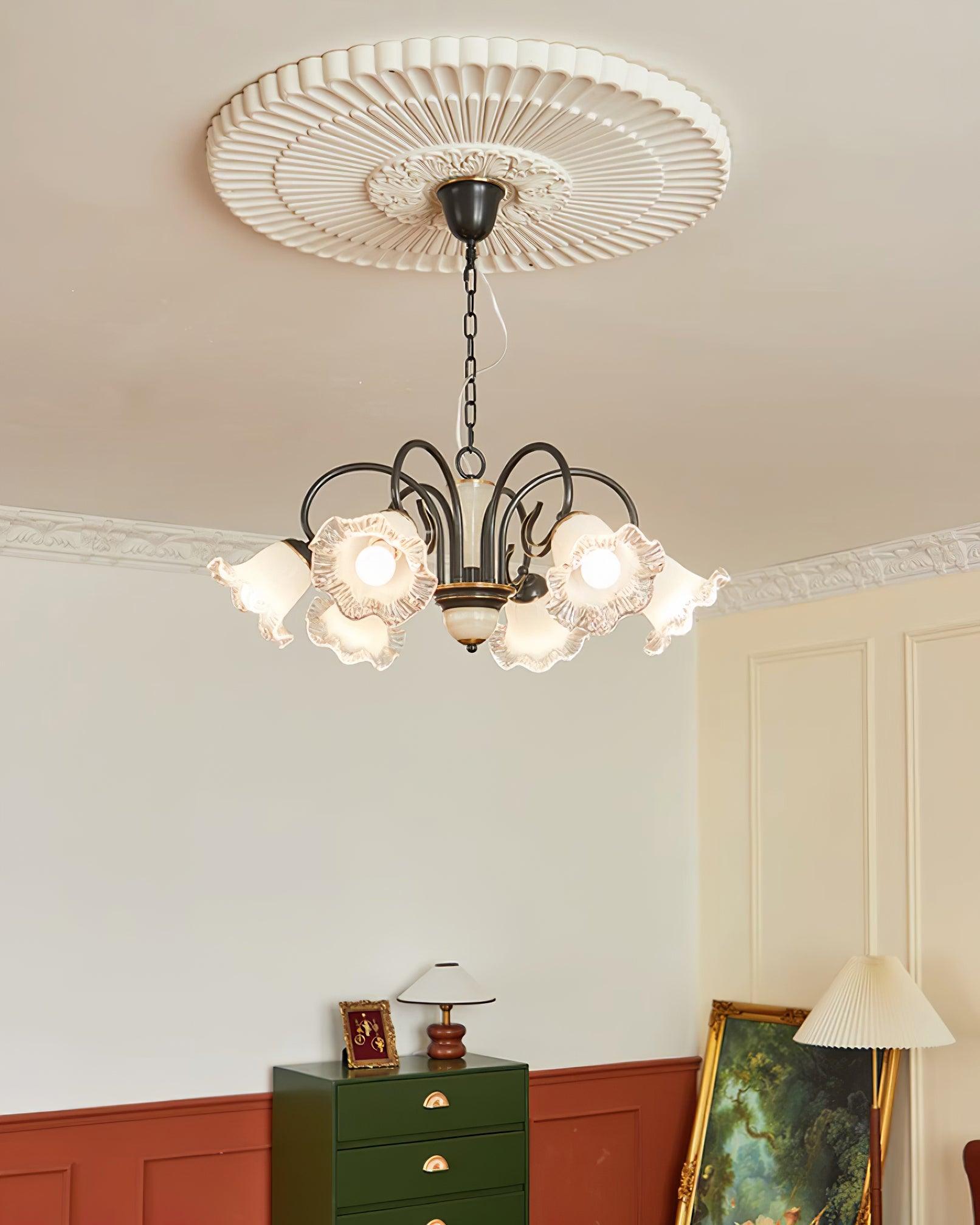 Luce Black Chandelier - Lumpaz