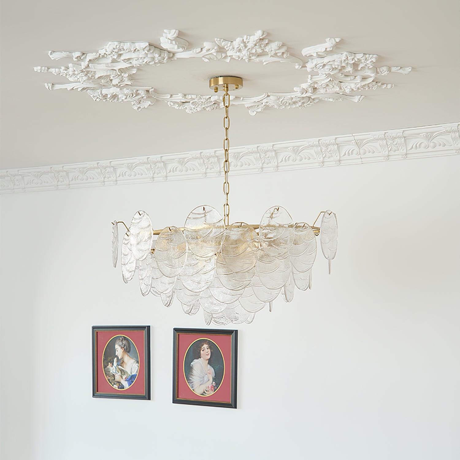 Victorian Disc Chandelier - Lumpaz