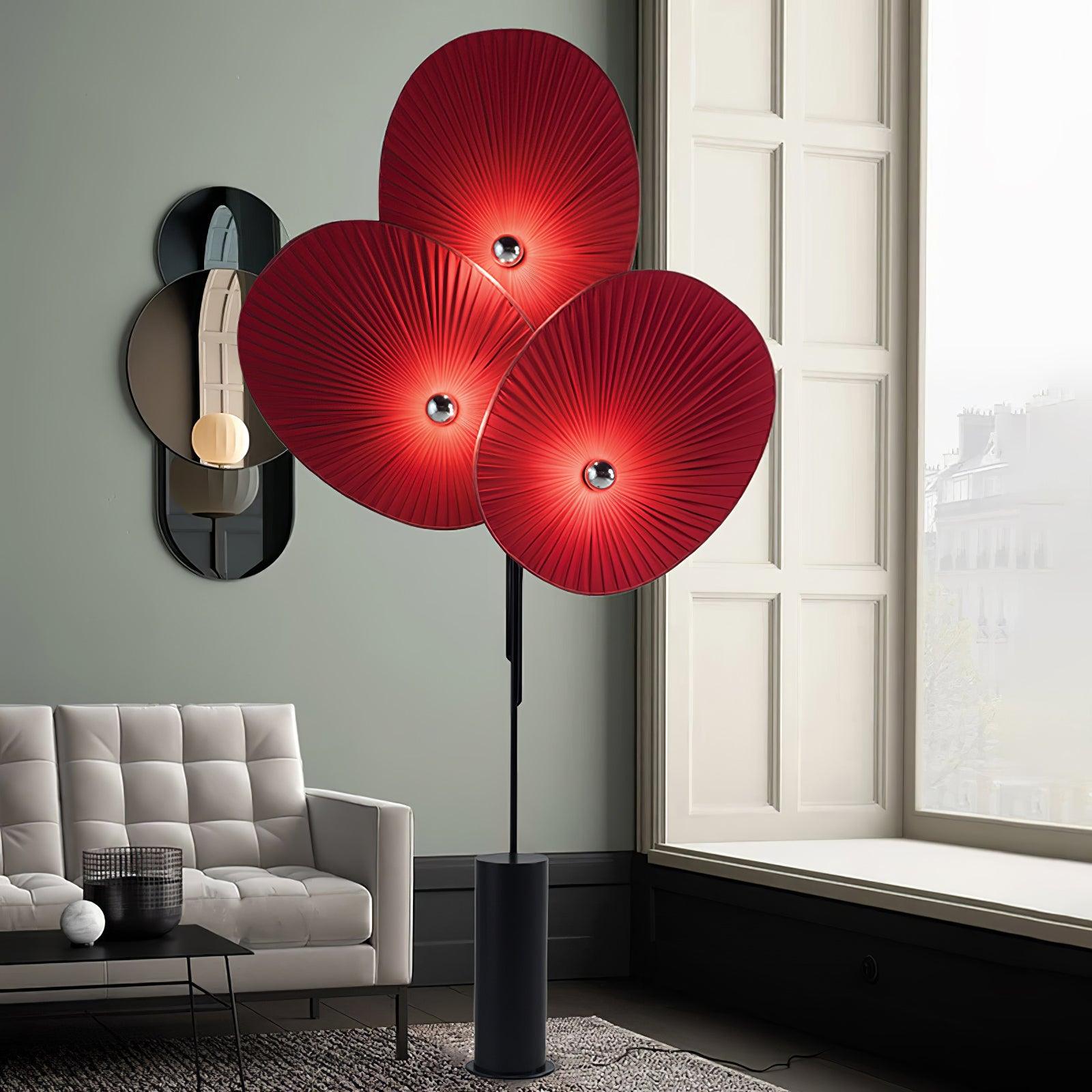 Triple Floral Floor Lamp - Lumpaz