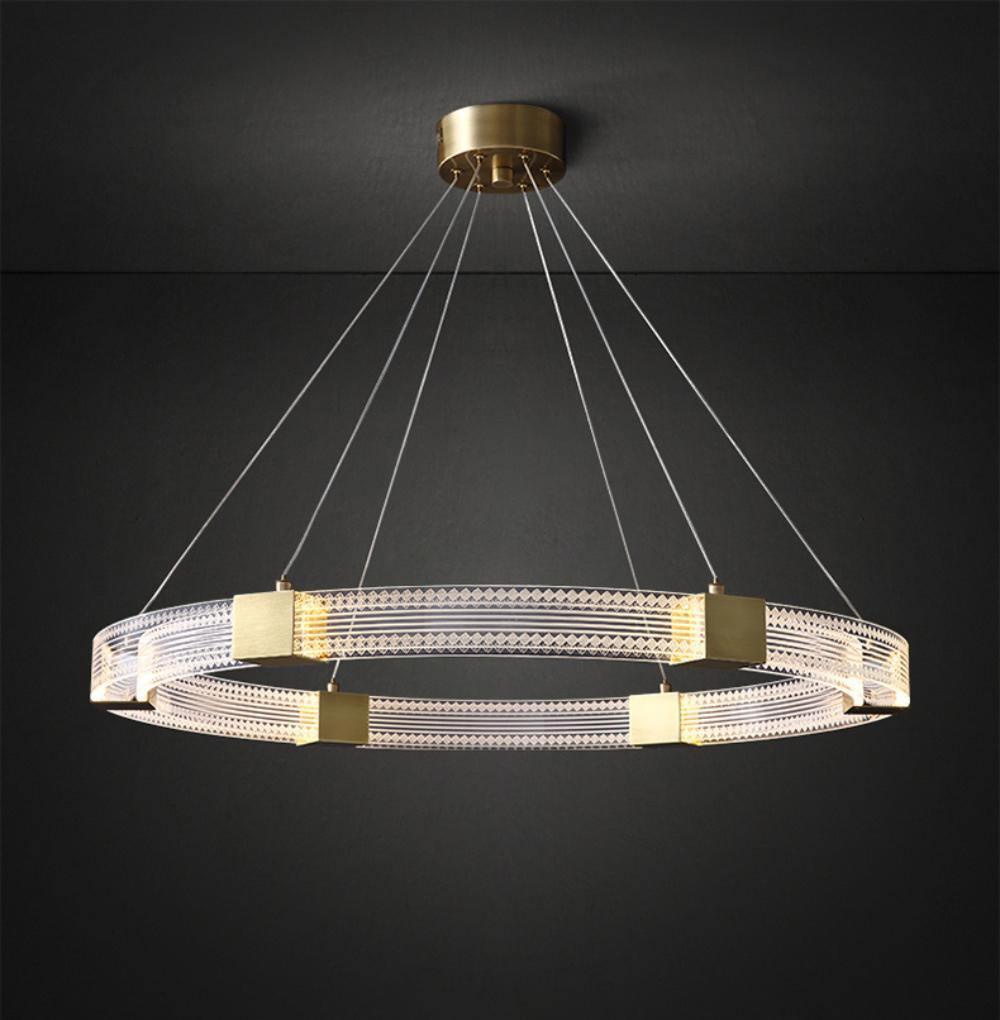 Parallel Ring LED Chandelier - Lumpaz