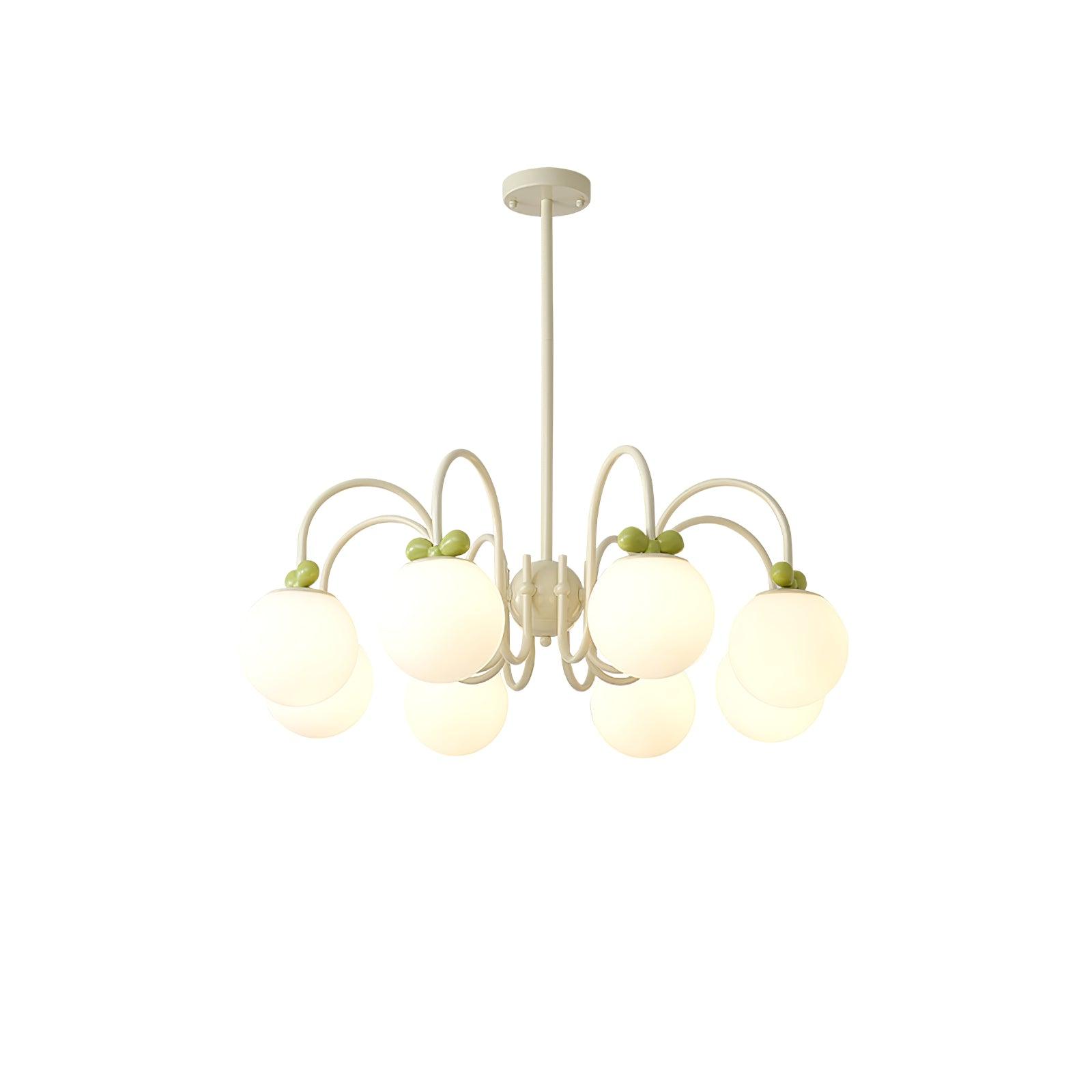 Cream Cherry Chandelier - Lumpaz