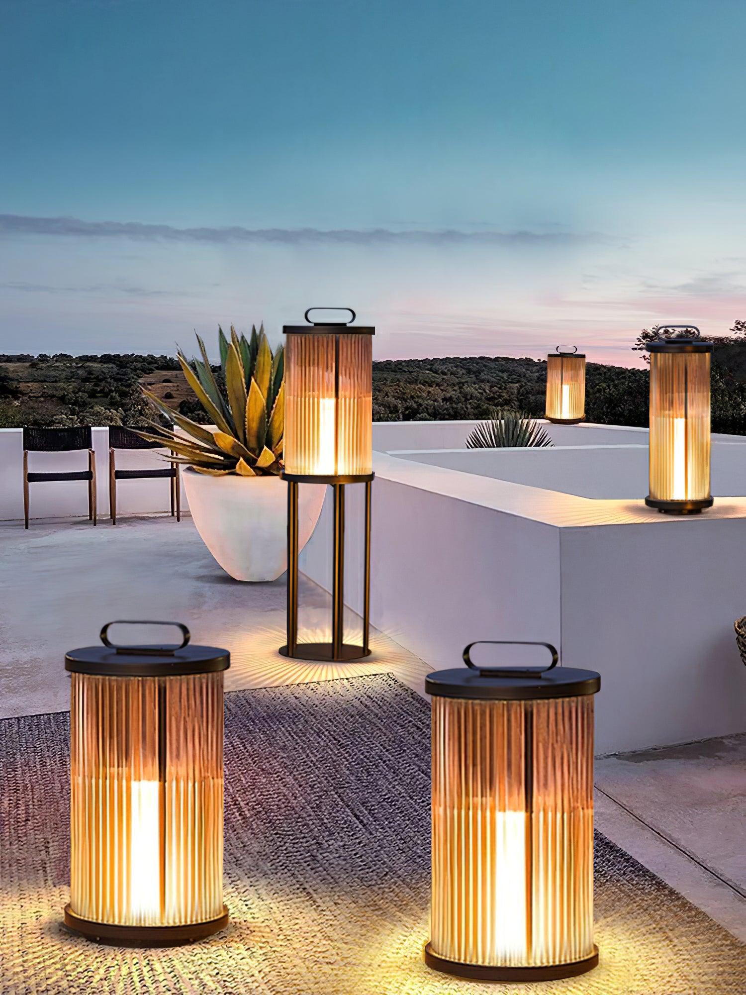Ambient Line Lantern Garden Lights - Lumpaz