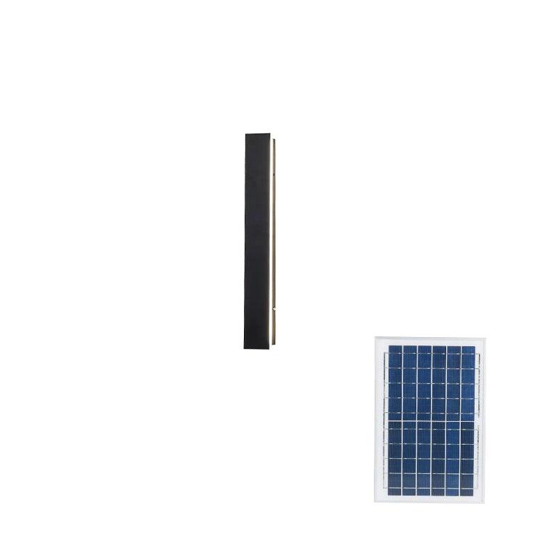 Long Strip Outdoor Sconce Solar Power - Lumpaz