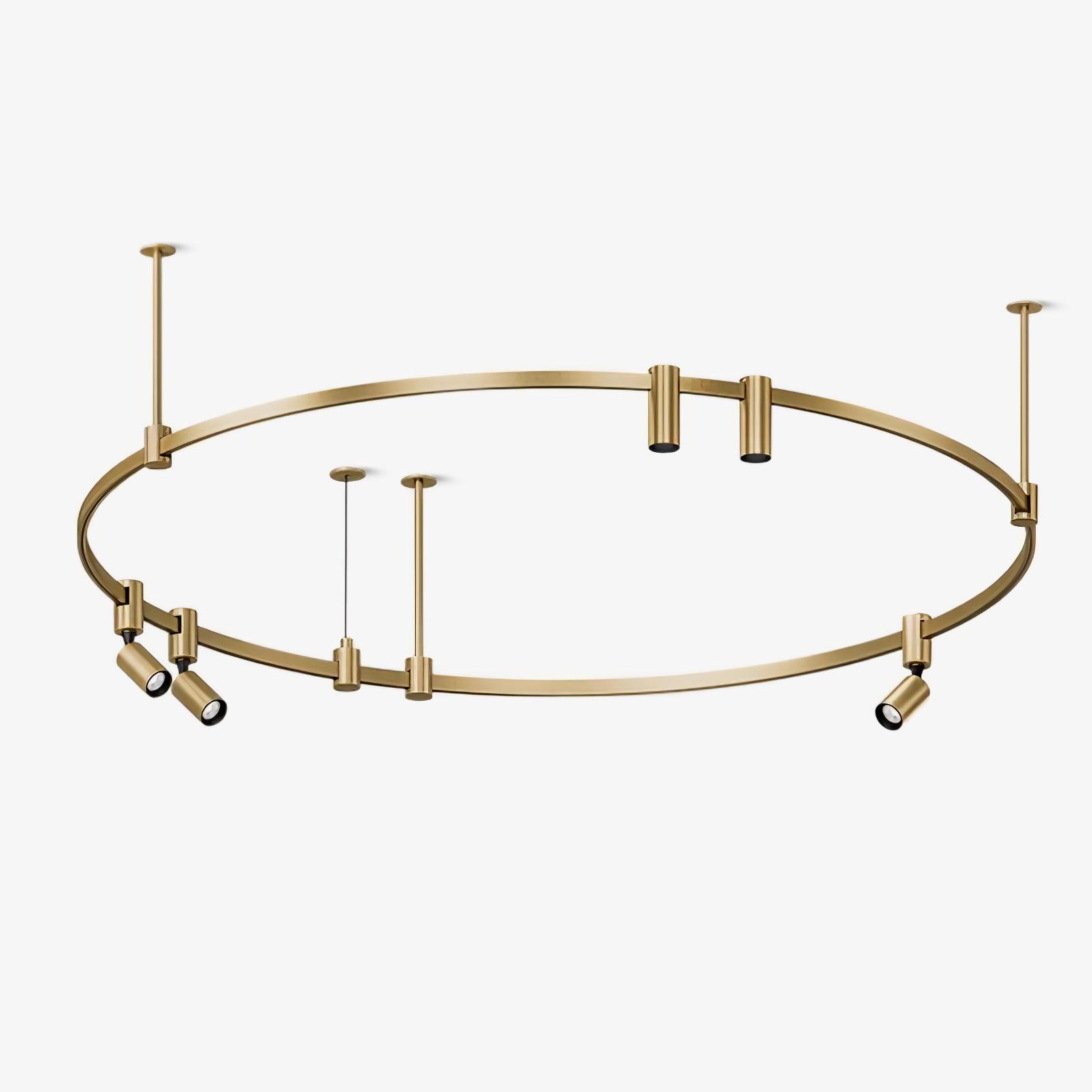 Auroom Round Chandelier - Lumpaz
