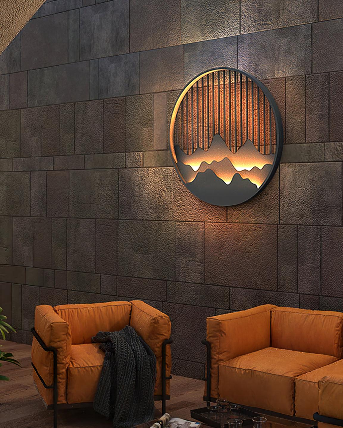Mountain Outdoor Wall Lamp - Lumpaz