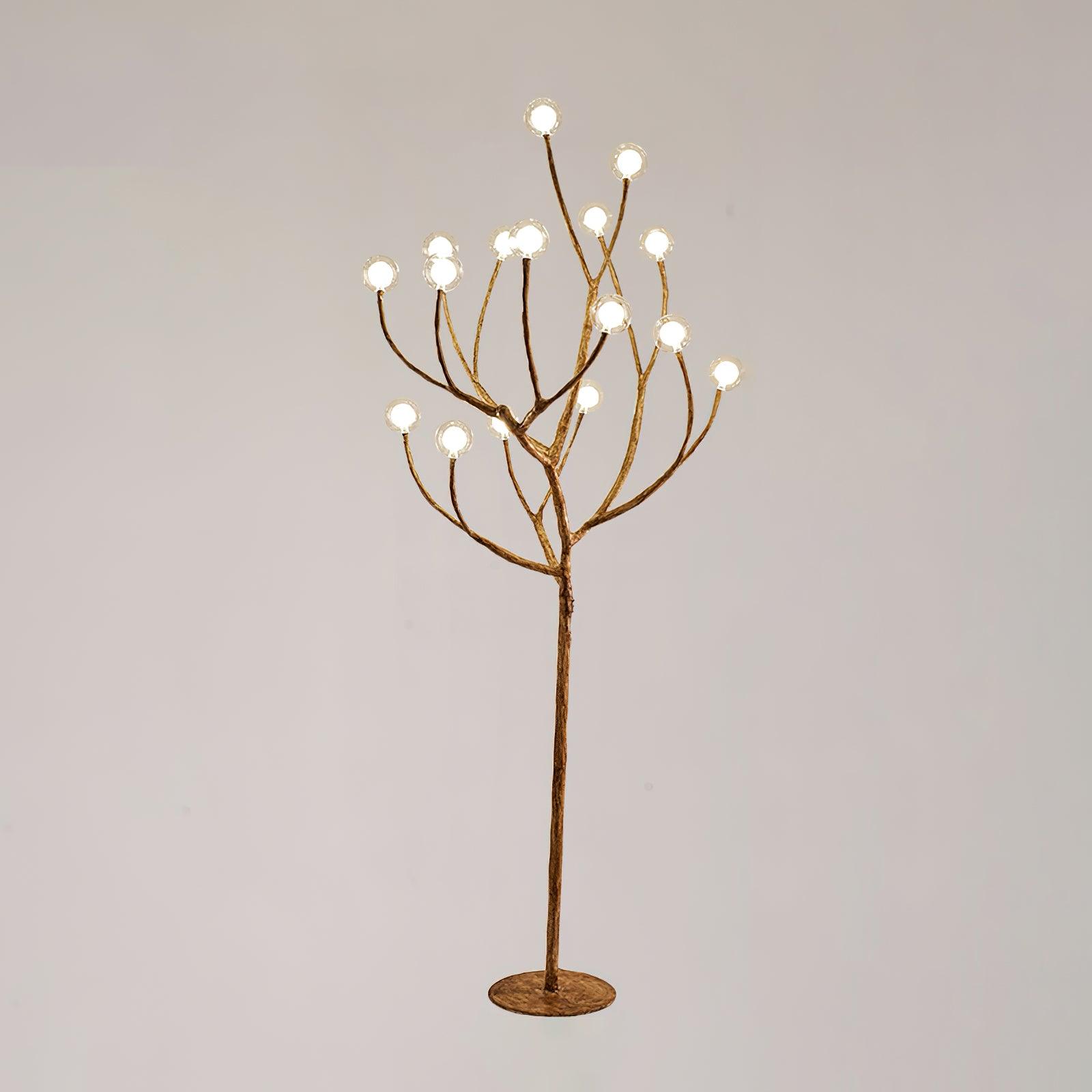 Imitation Wood Floor Lamp - Lumpaz