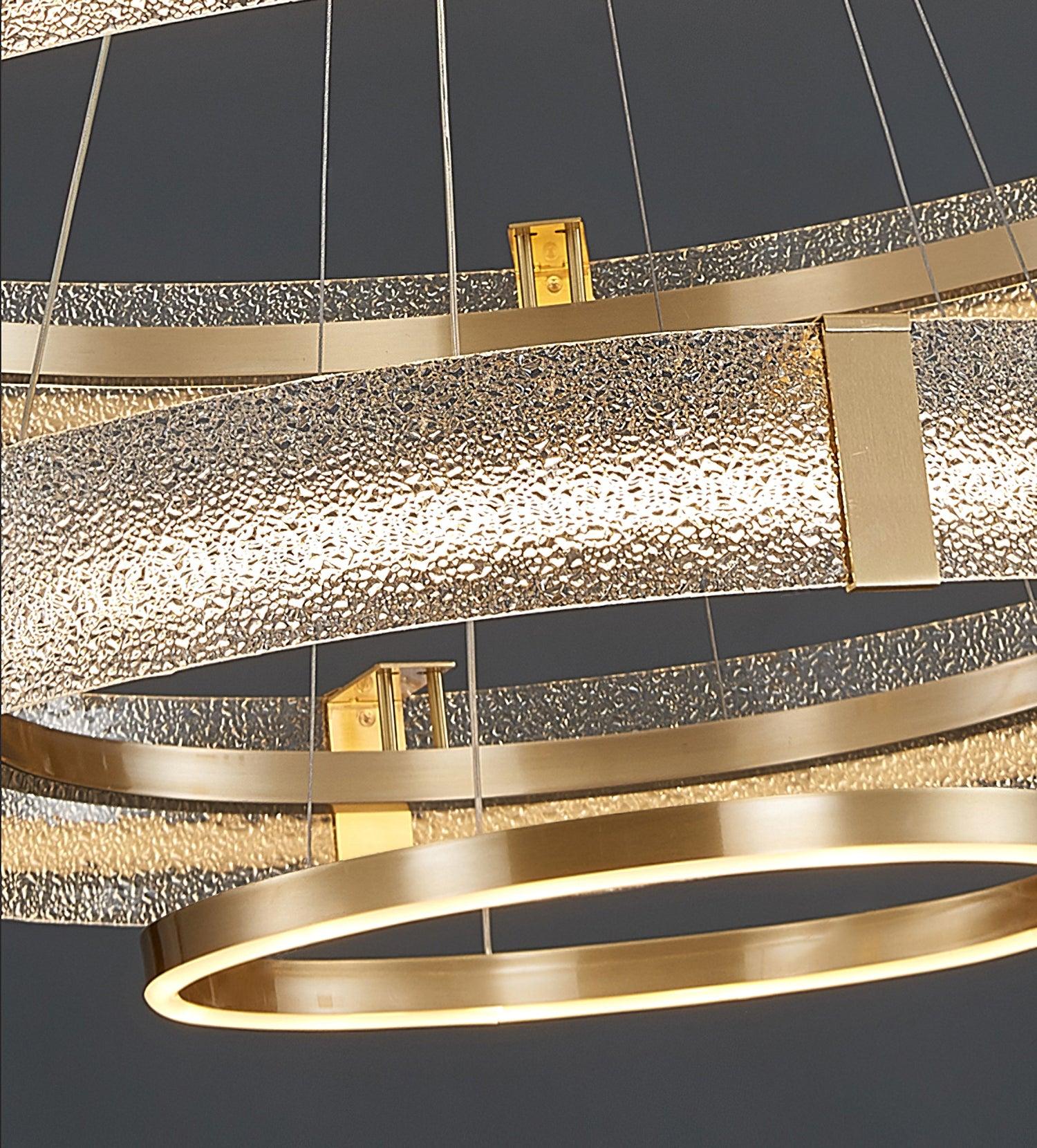 Ripple Glass Chandelier - Lumpaz