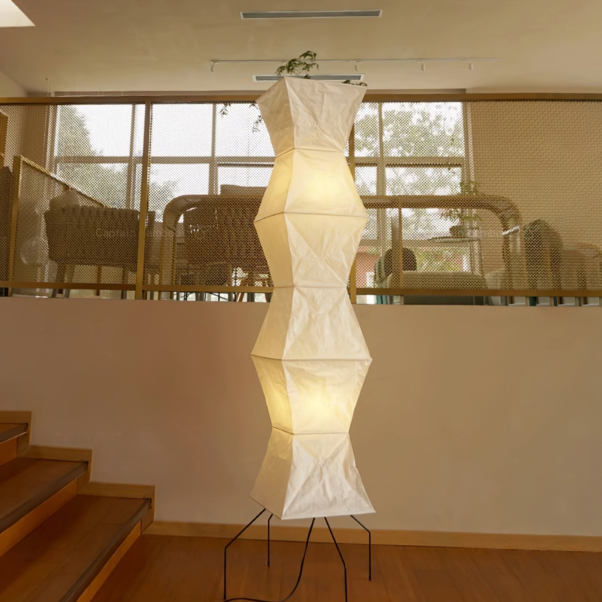 Rice Paper Floor Lamp - Lumpaz