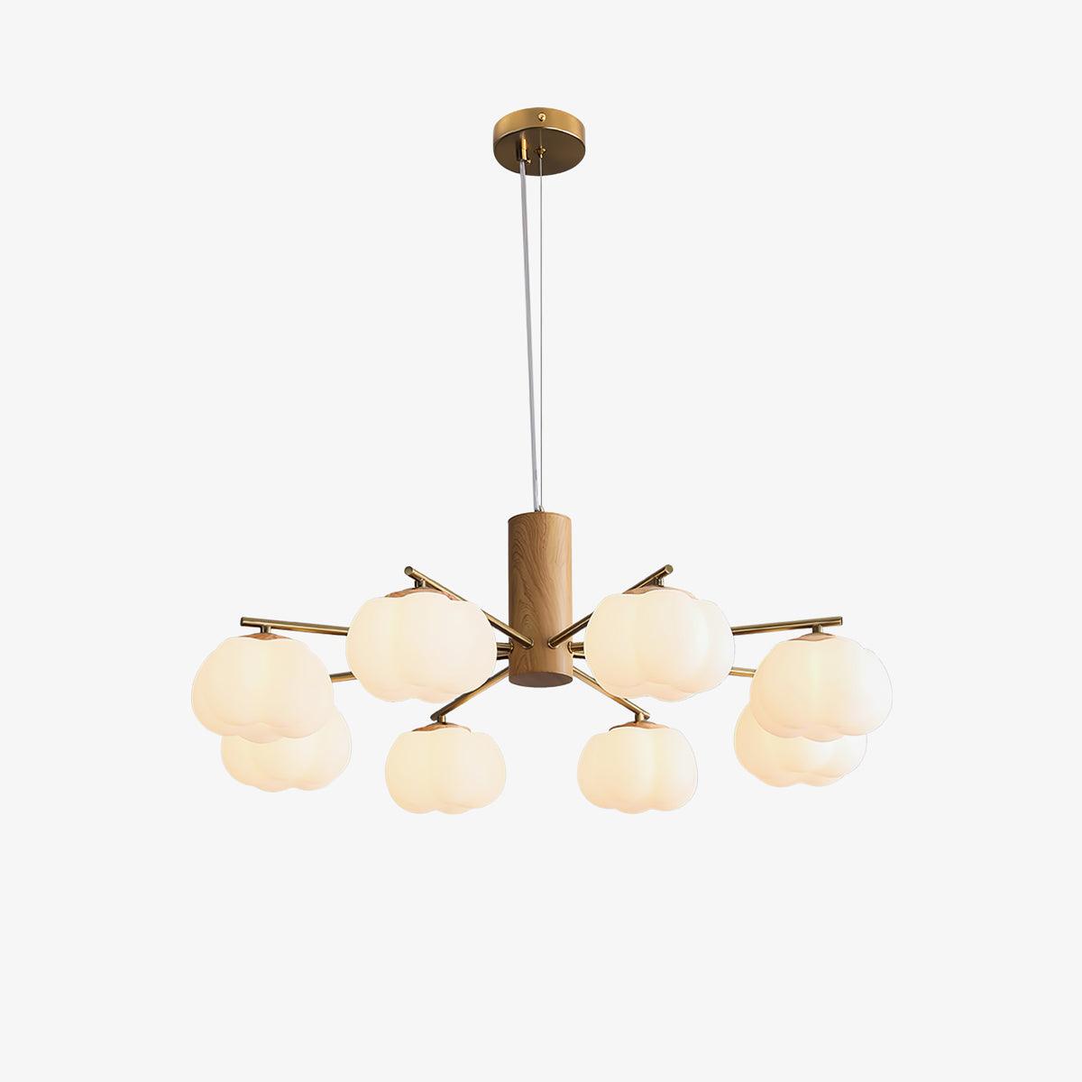 Cotton Balls Chandelier - Lumpaz