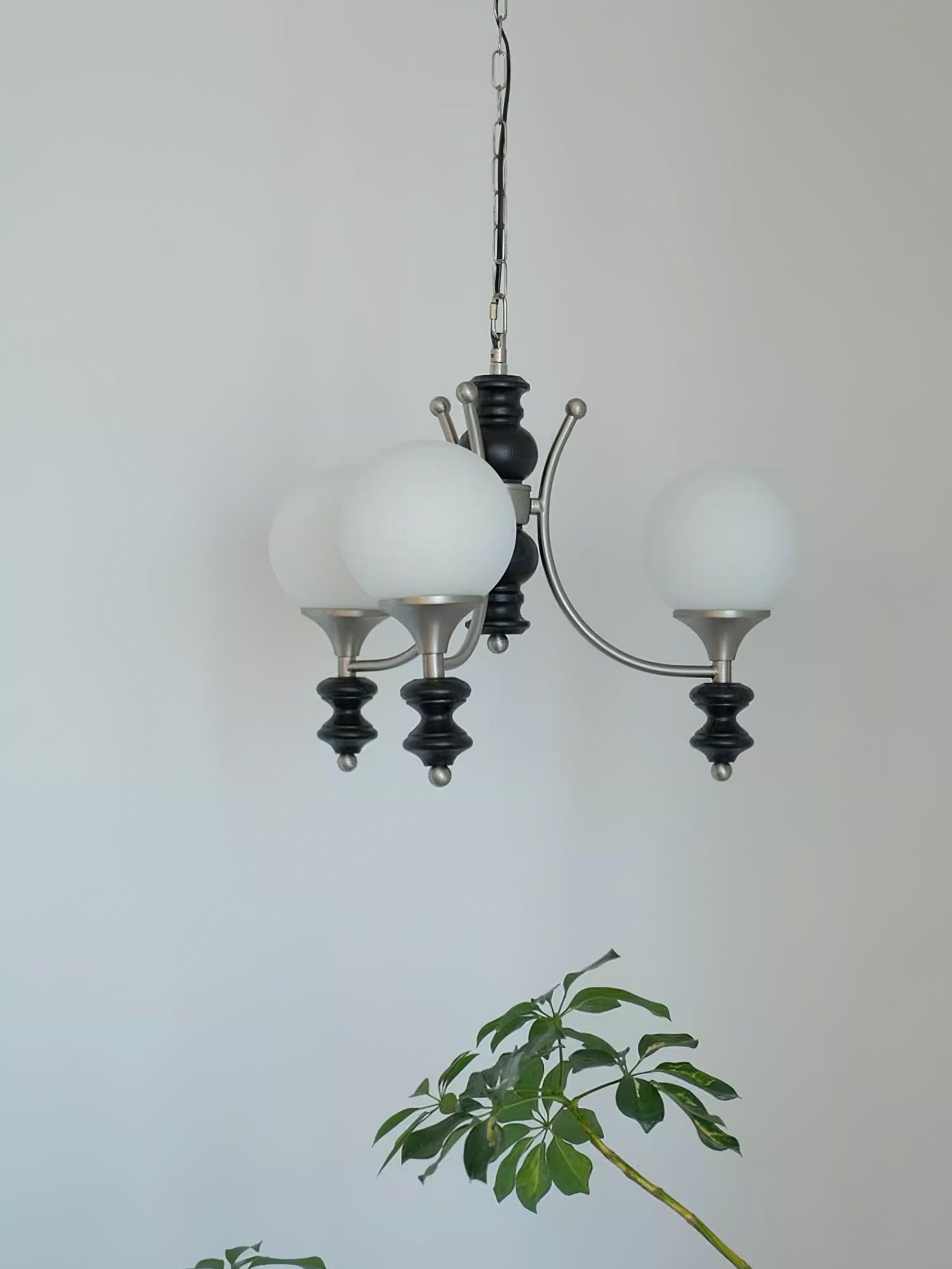 Tina Wooden Chandelier - Lumpaz