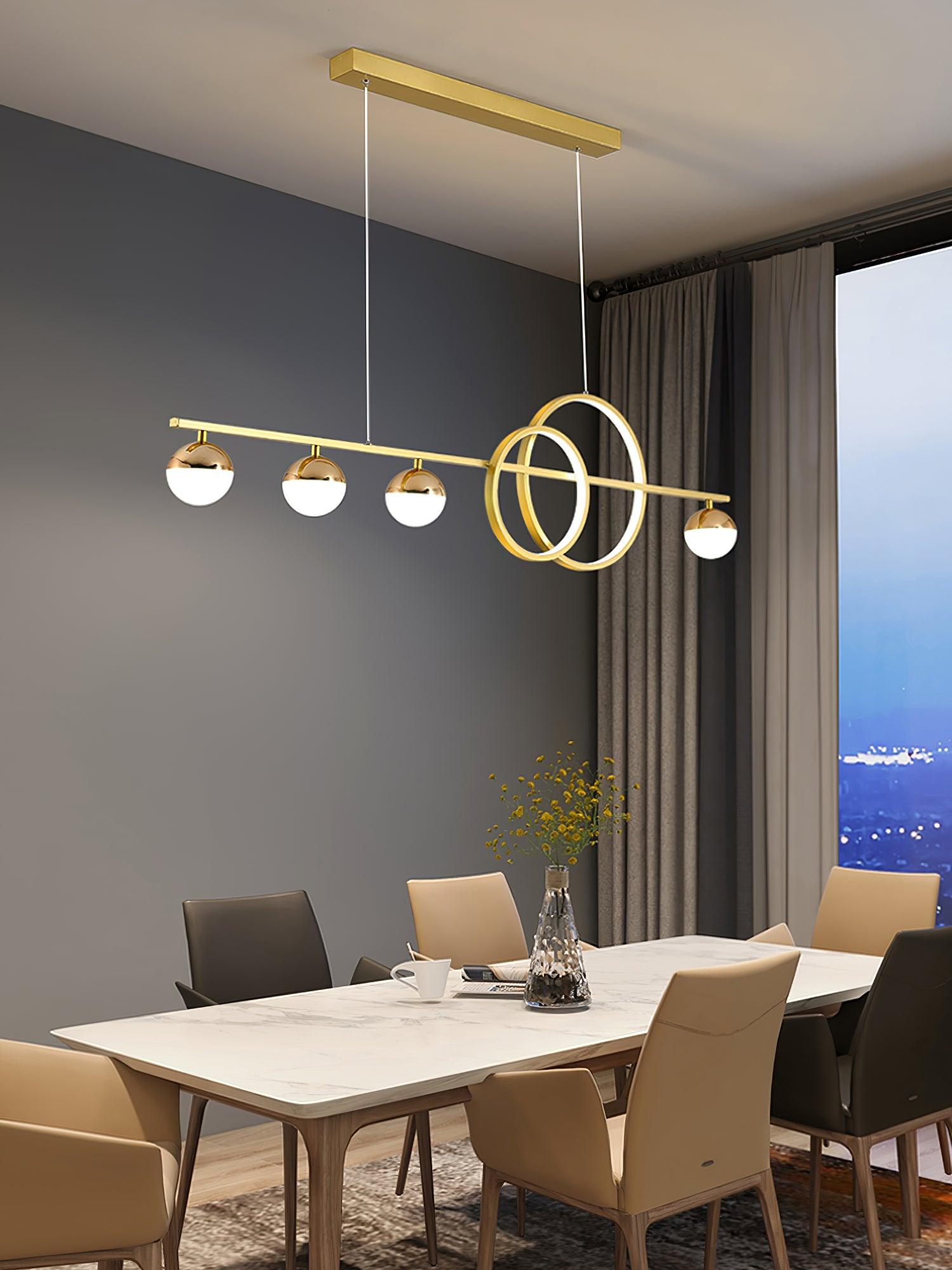 Brooklyn Double Circle Chandelier - Lumpaz