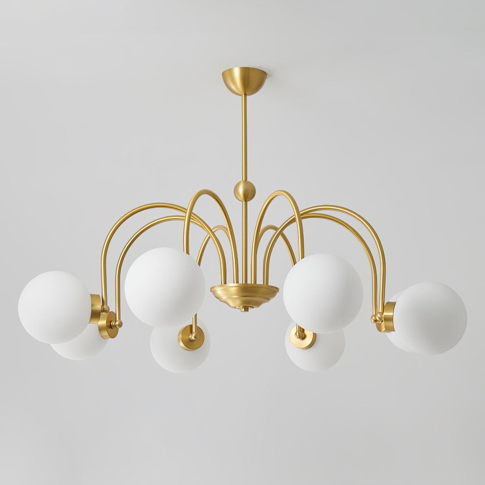 Yisu Brass Chandelier - Lumpaz