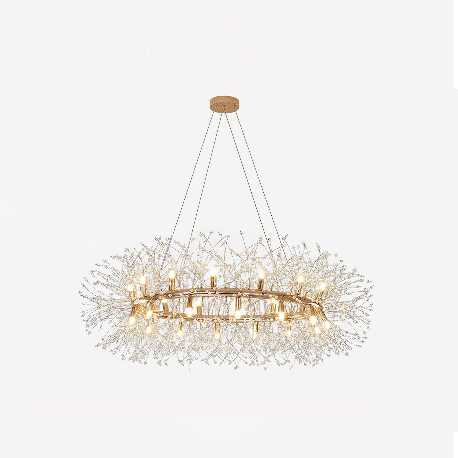 Dandelion Round Chandelier - Lumpaz