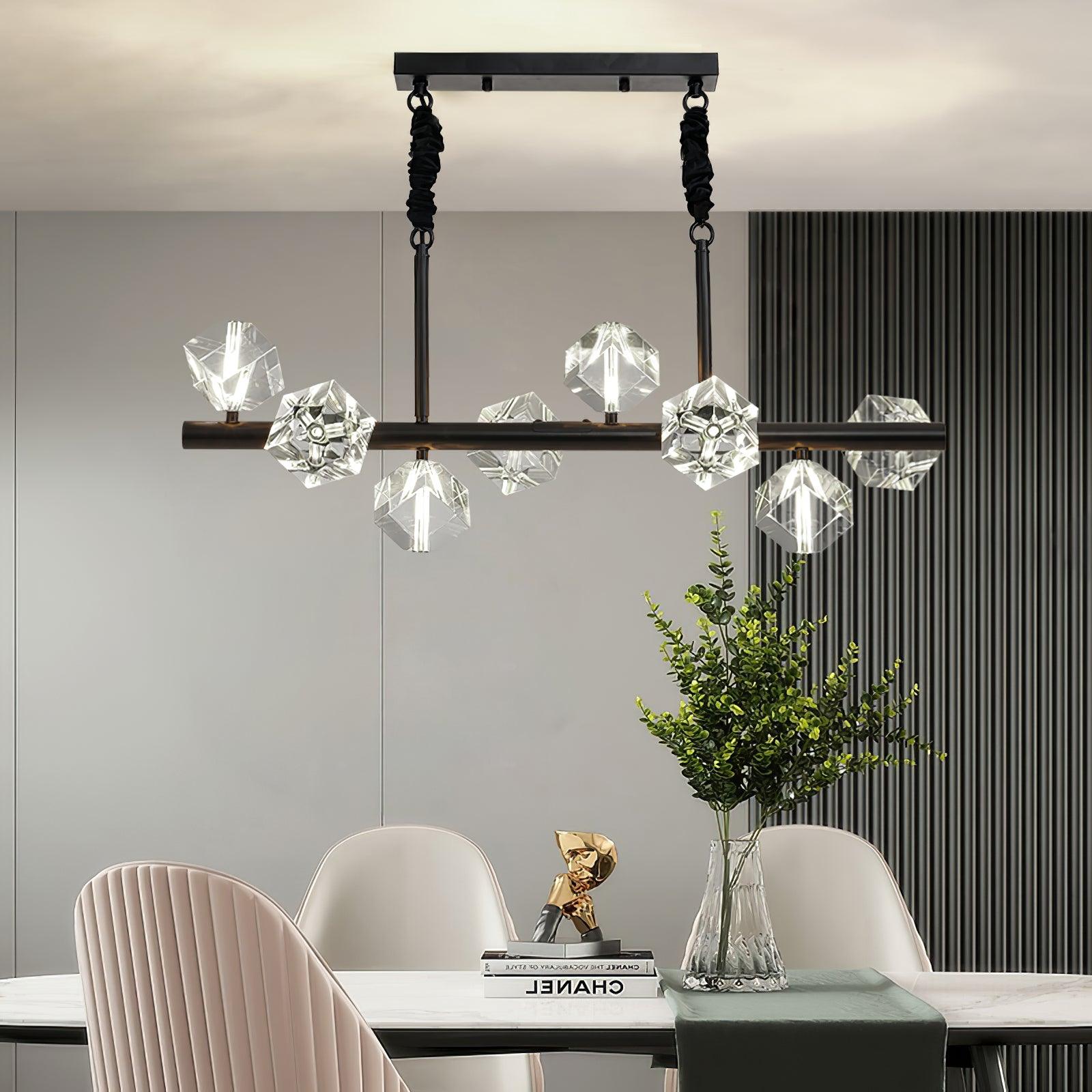Takku Crystal Chandelier - Lumpaz
