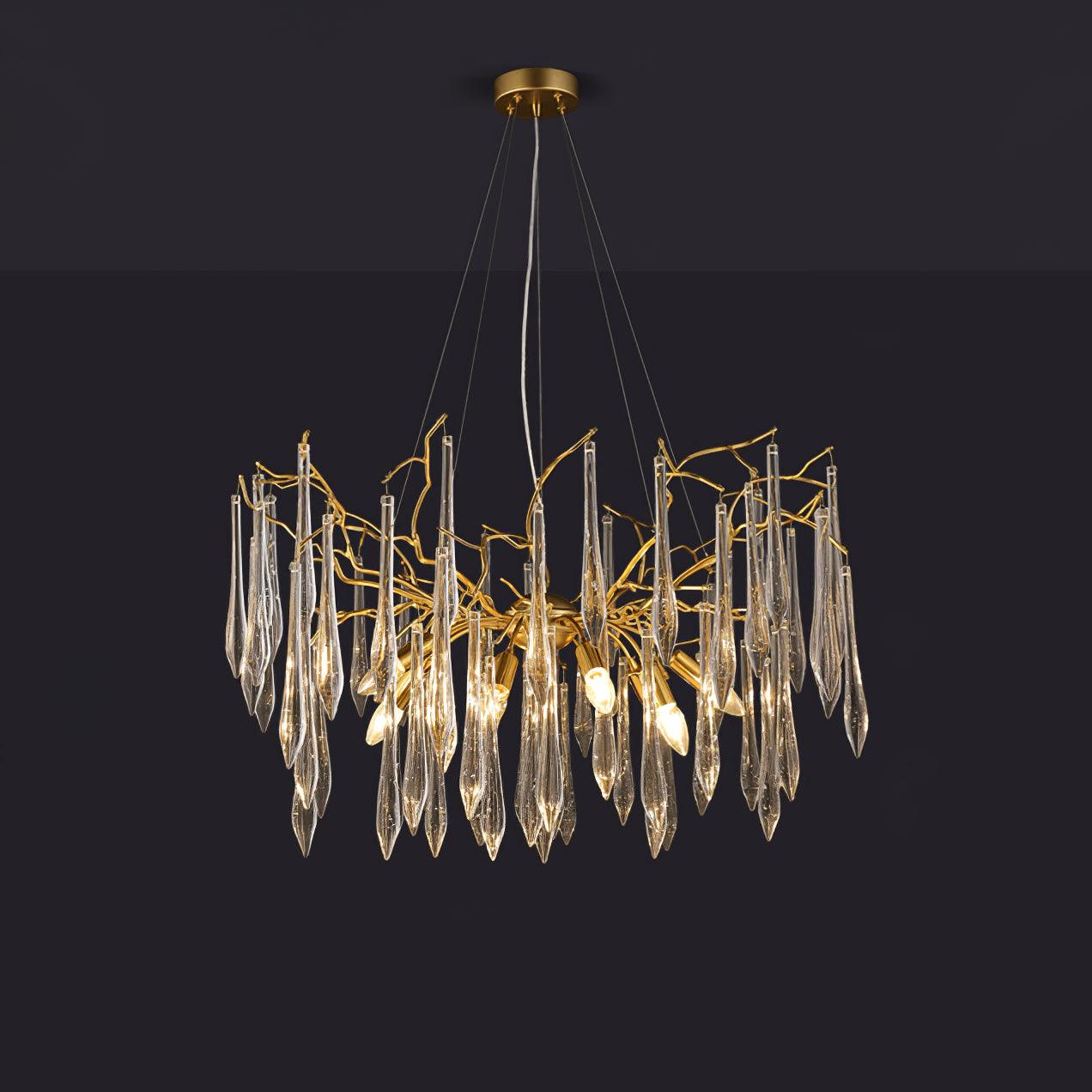 Aqua Funnel Chandelier - Lumpaz