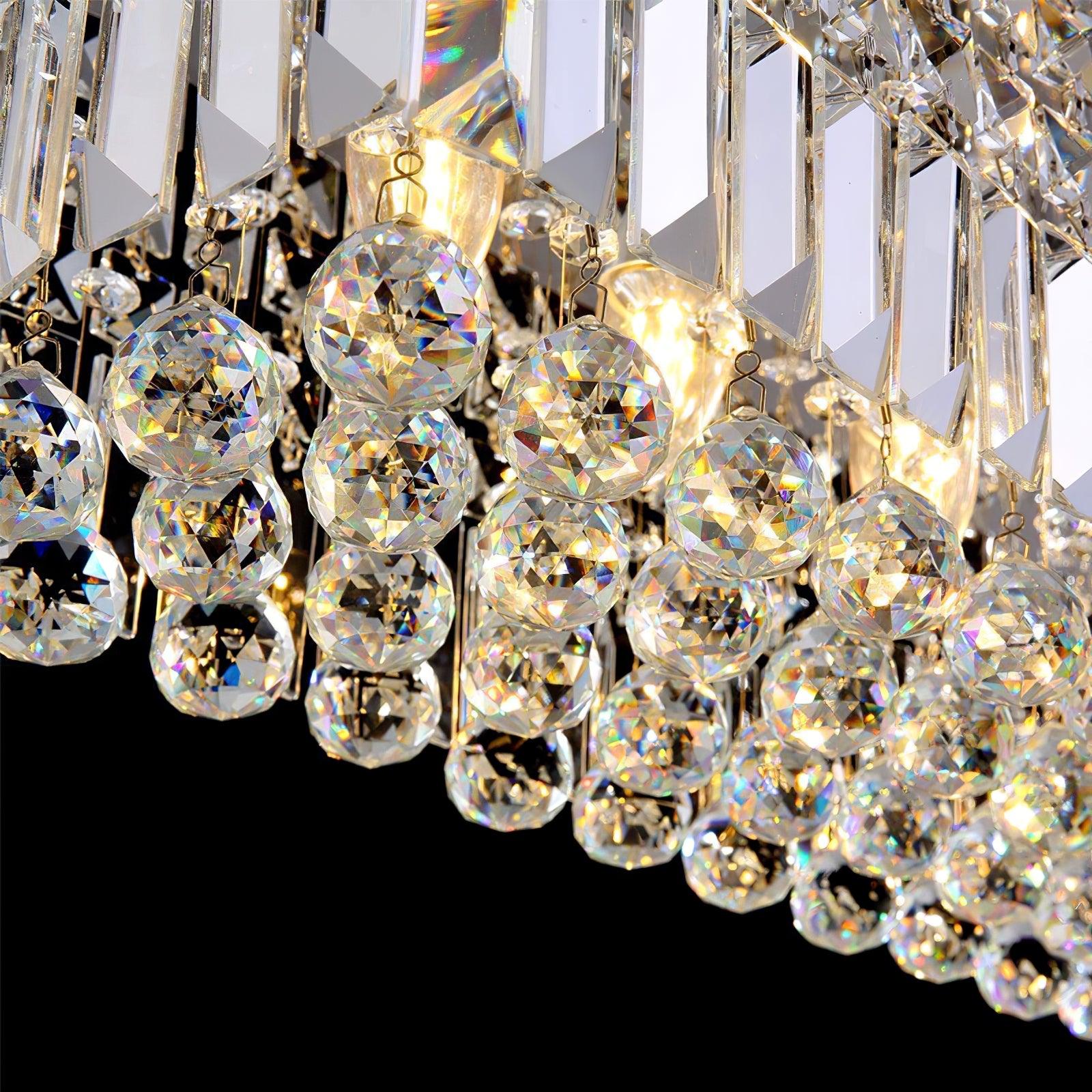 Crystal Raindrop Chandelier - Lumpaz
