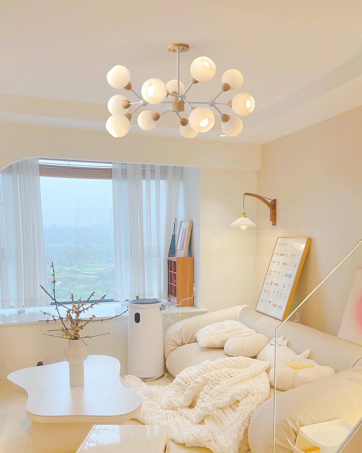 Shpehp Wood Chandelier - Lumpaz