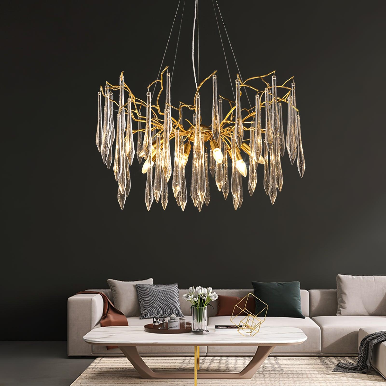Aqua Funnel Chandelier - Lumpaz