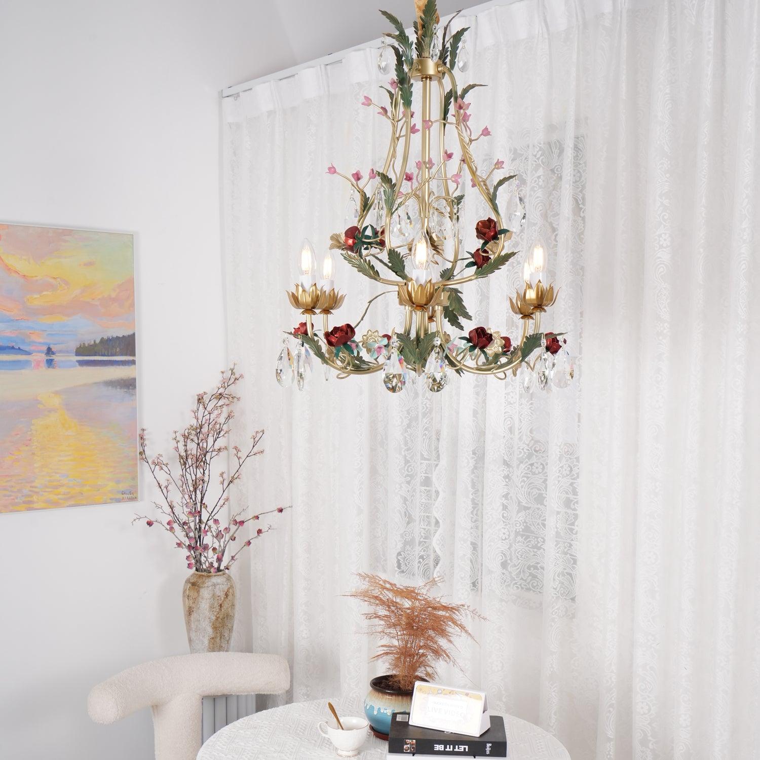 Rose Love Chandelier - Lumpaz