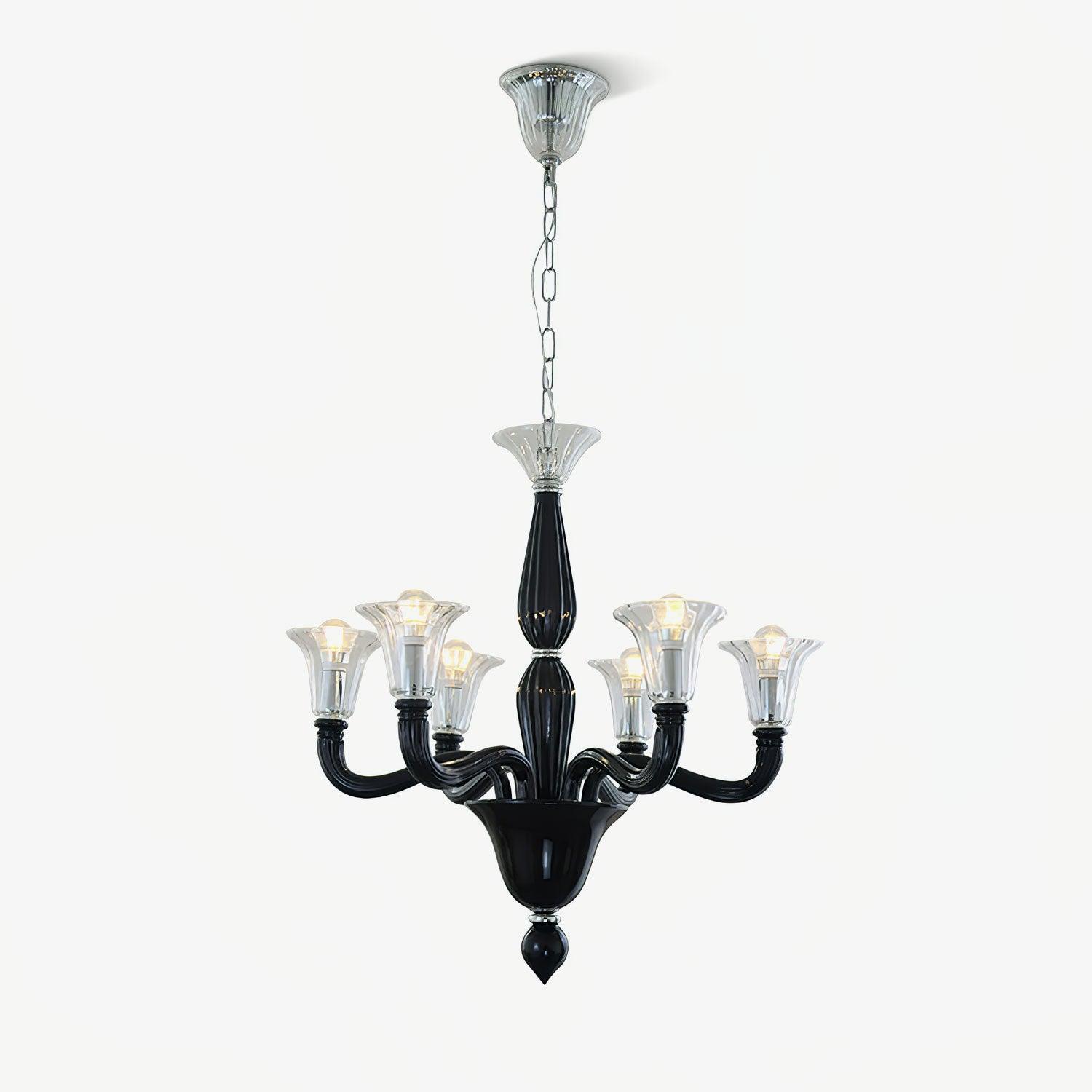 Murano Candle Chandelier - Lumpaz