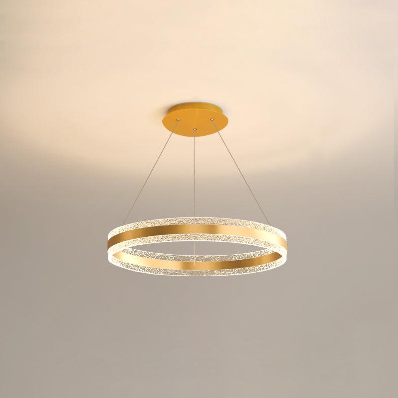 Modern Circle LED Chandelier - Lumpaz