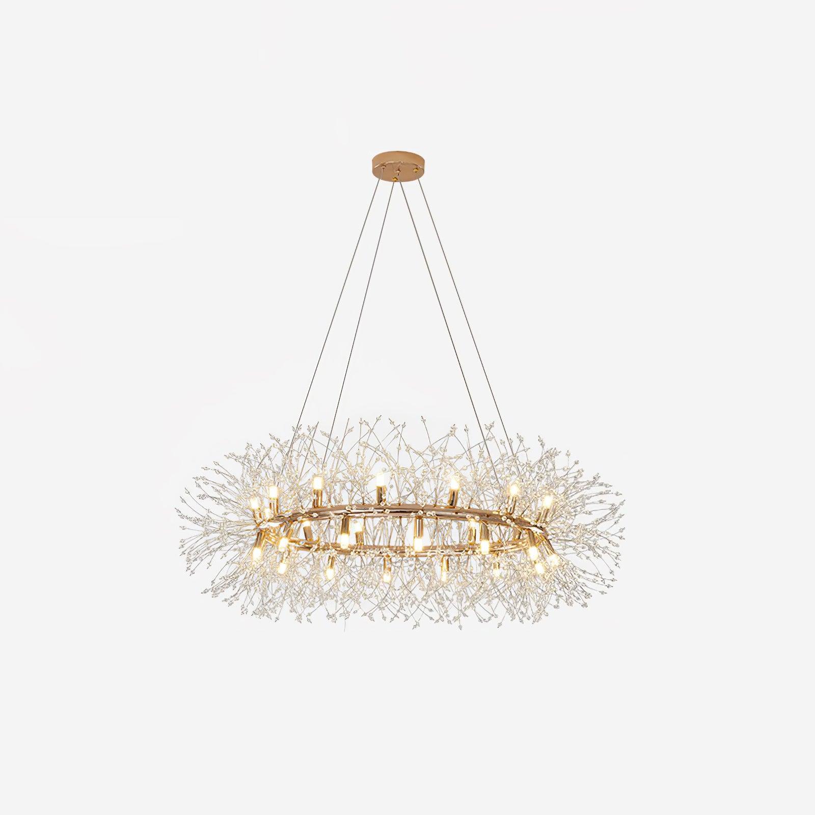Dandelion Round Chandelier - Lumpaz