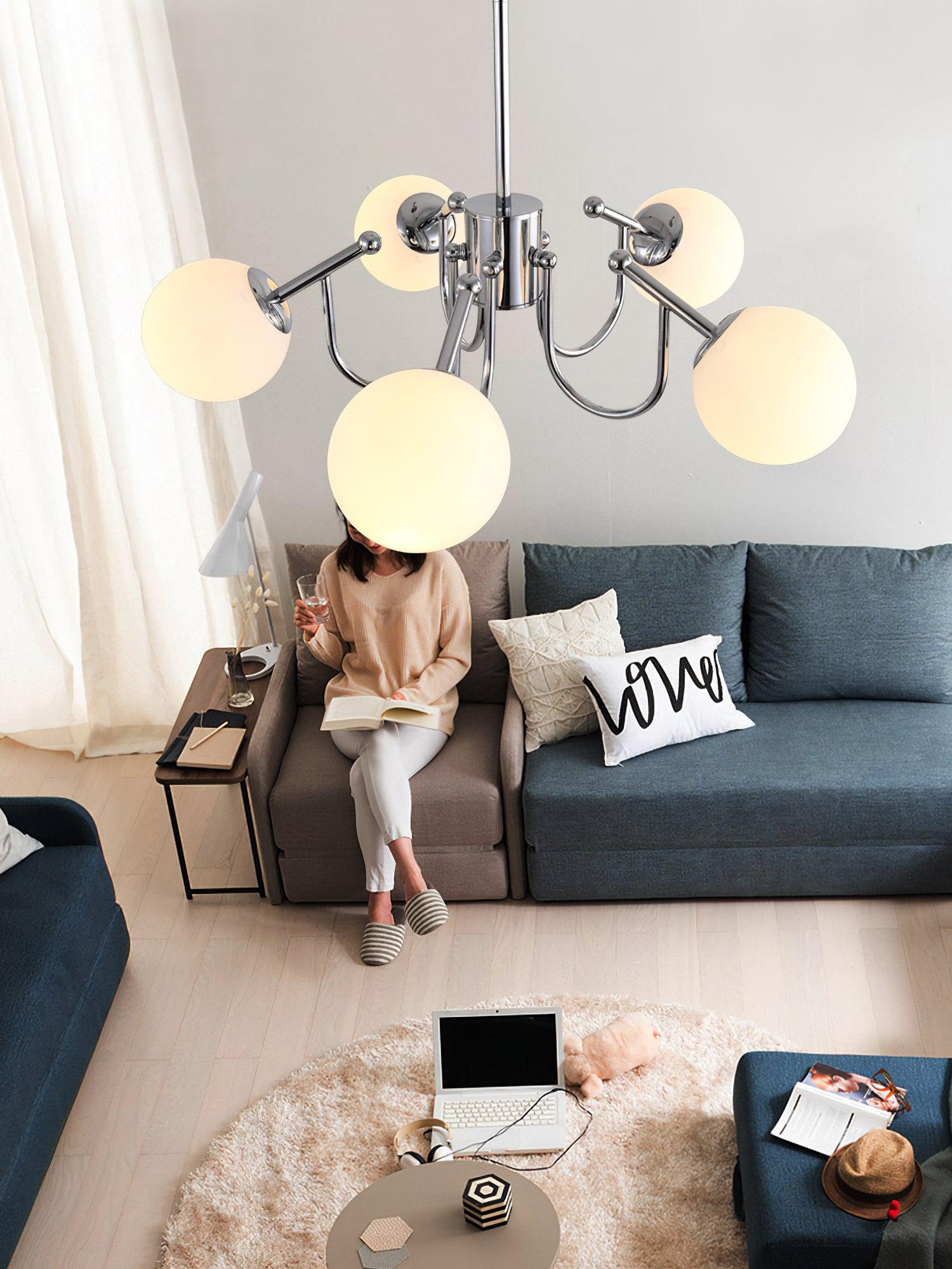 Bianca Chandelier - Lumpaz