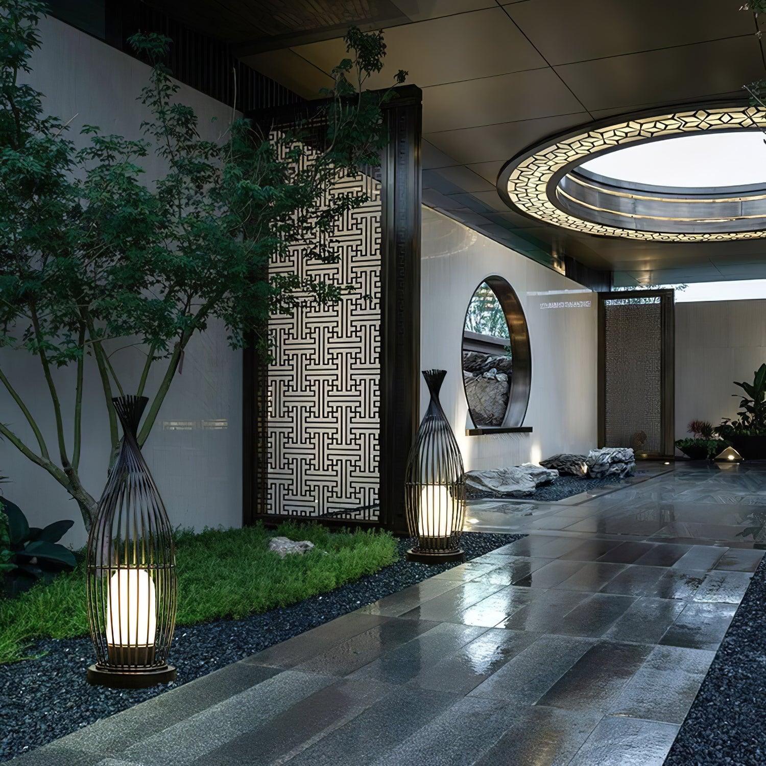 Aurora Orbis Lantern Outdoor Light - Lumpaz