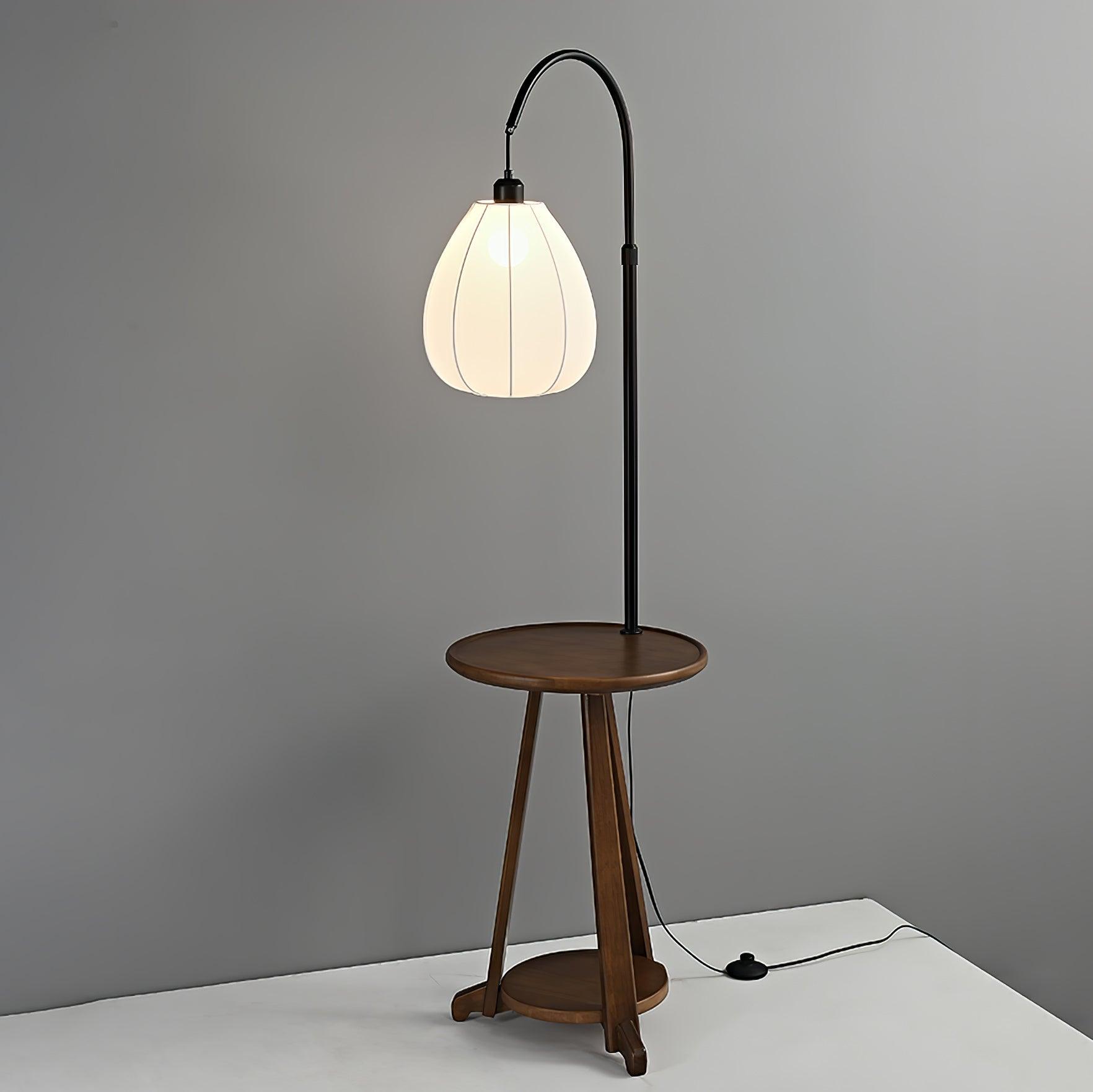 Arc Side Table Floor Lamp - Lumpaz