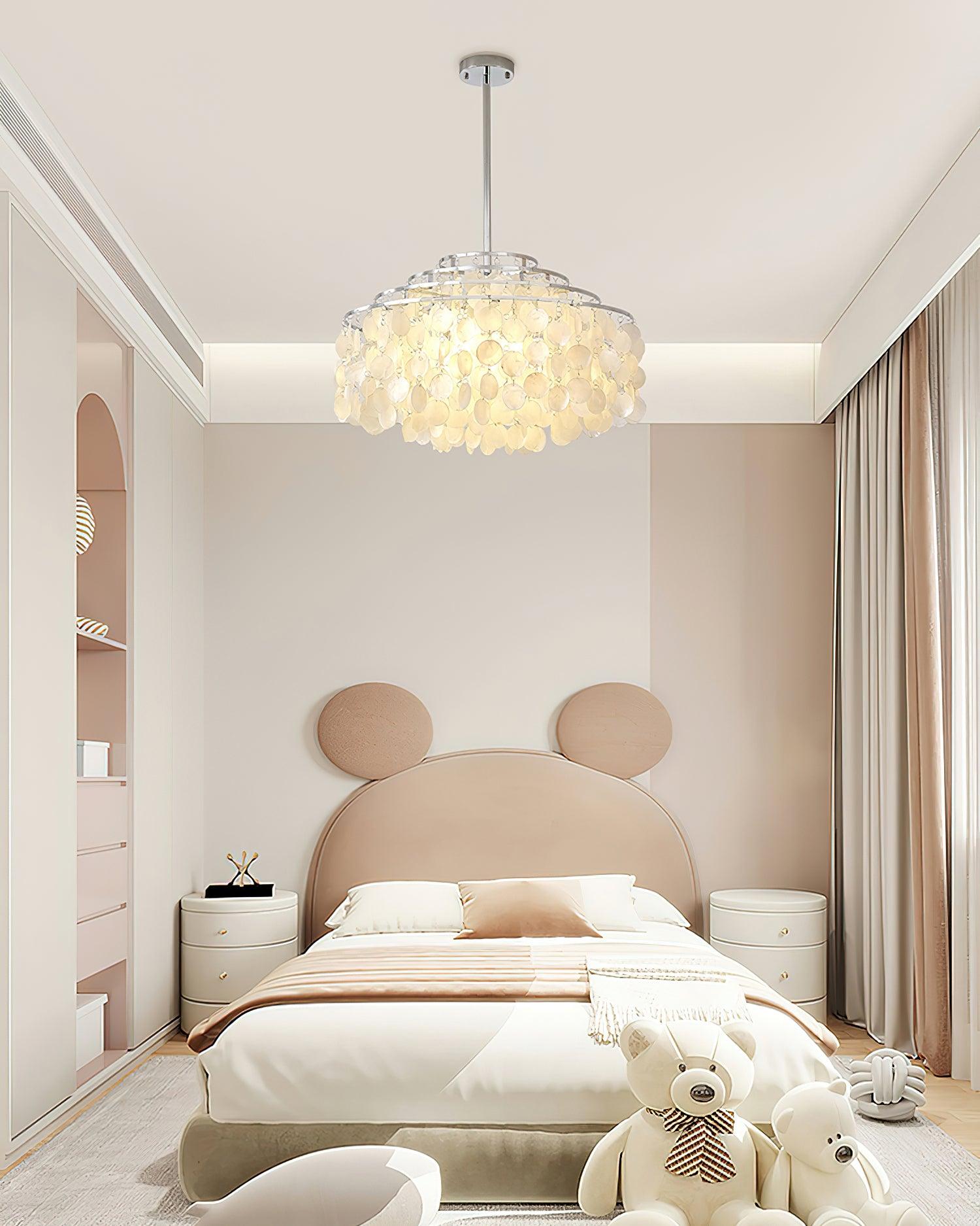 Round Shell Chandelier B - Lumpaz