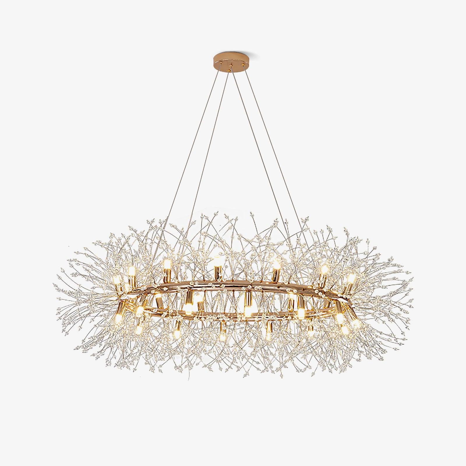 Dandelion Round Chandelier - Lumpaz